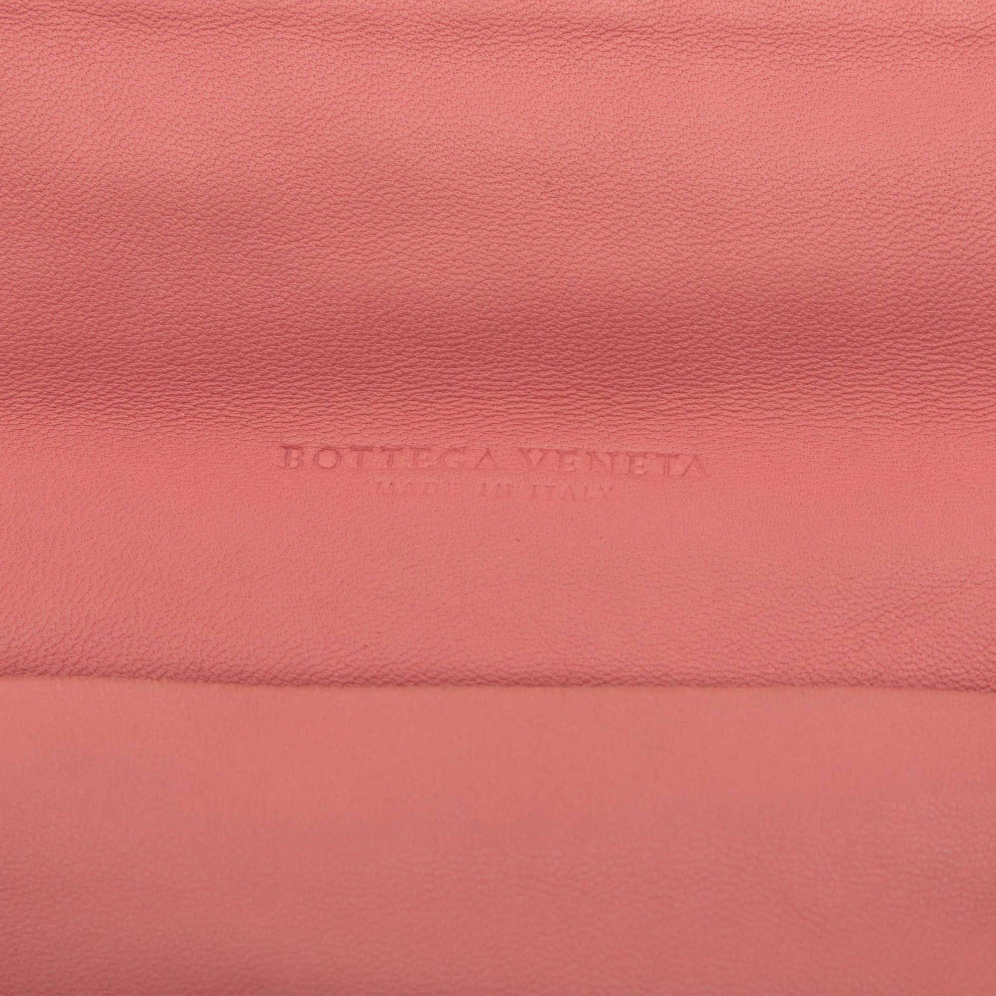 Bottega Veneta Nappa Intrecciato Embroidered Fold Over Crossbody Size ONE SIZE - 6 Thumbnail