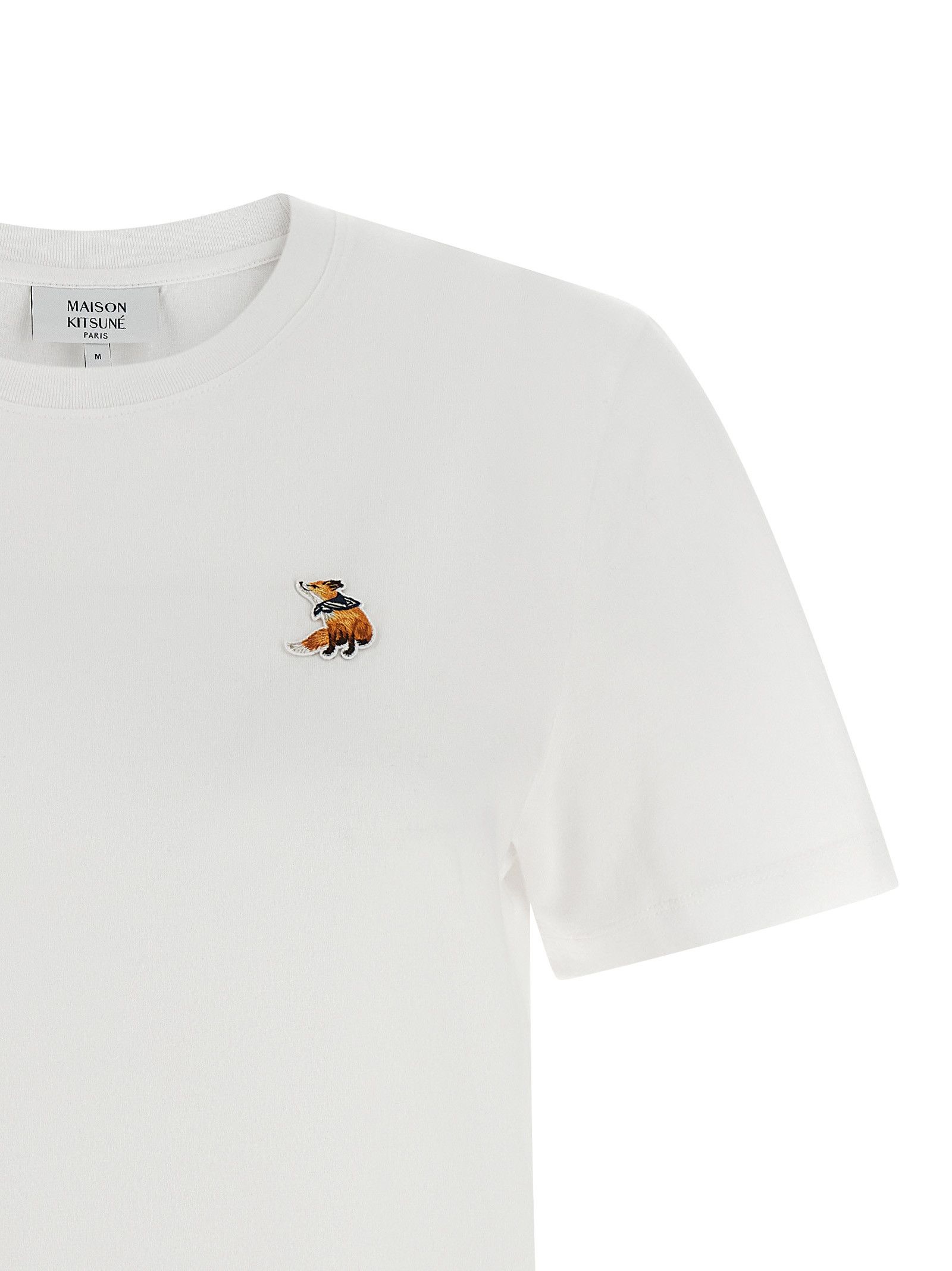 Maison Kitsune 'Dreaming Fox' T-Shirt Size XS / US 0-2 / IT 36-38 - 3 Thumbnail