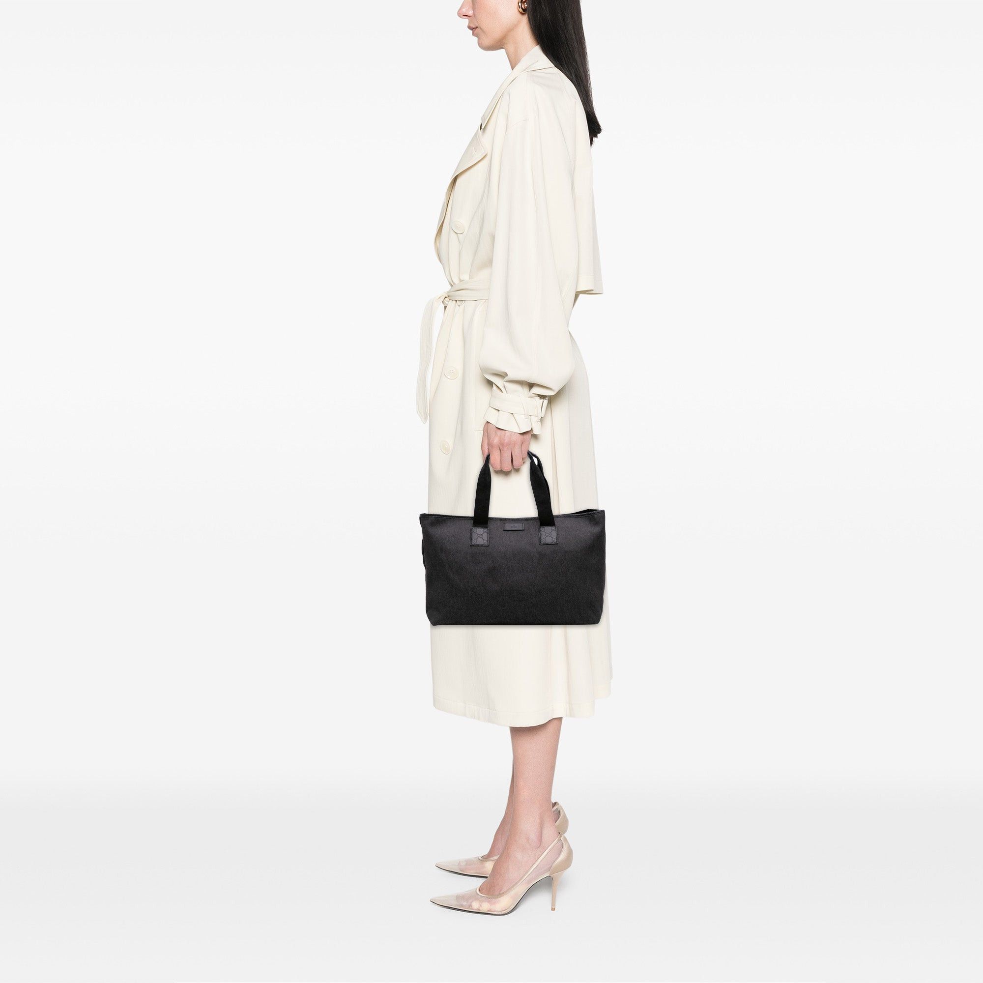 Gucci Guccissima Trimmed Denim Tote Size ONE SIZE - 11 Thumbnail