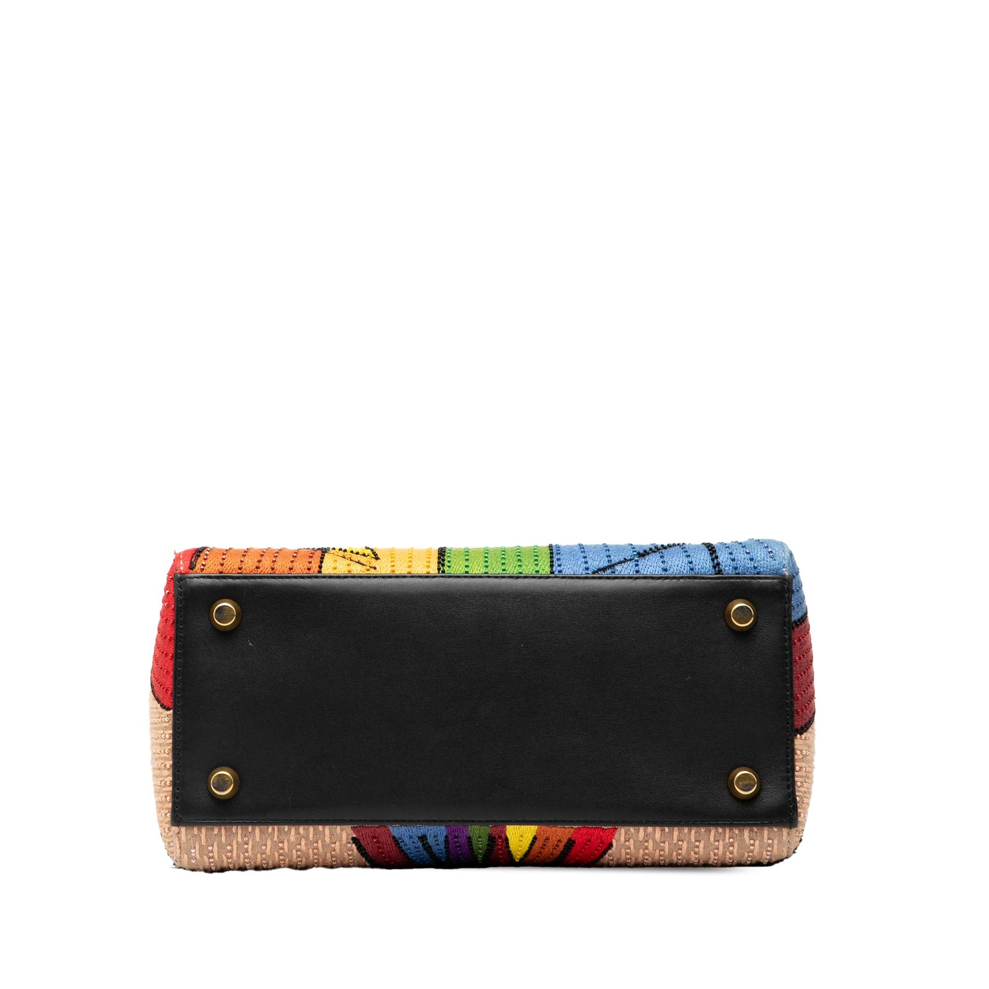 Dior Medium Canvas Beaded and Embroidered Tarot Judgment Lady Dior Size ONE SIZE - 3 Thumbnail
