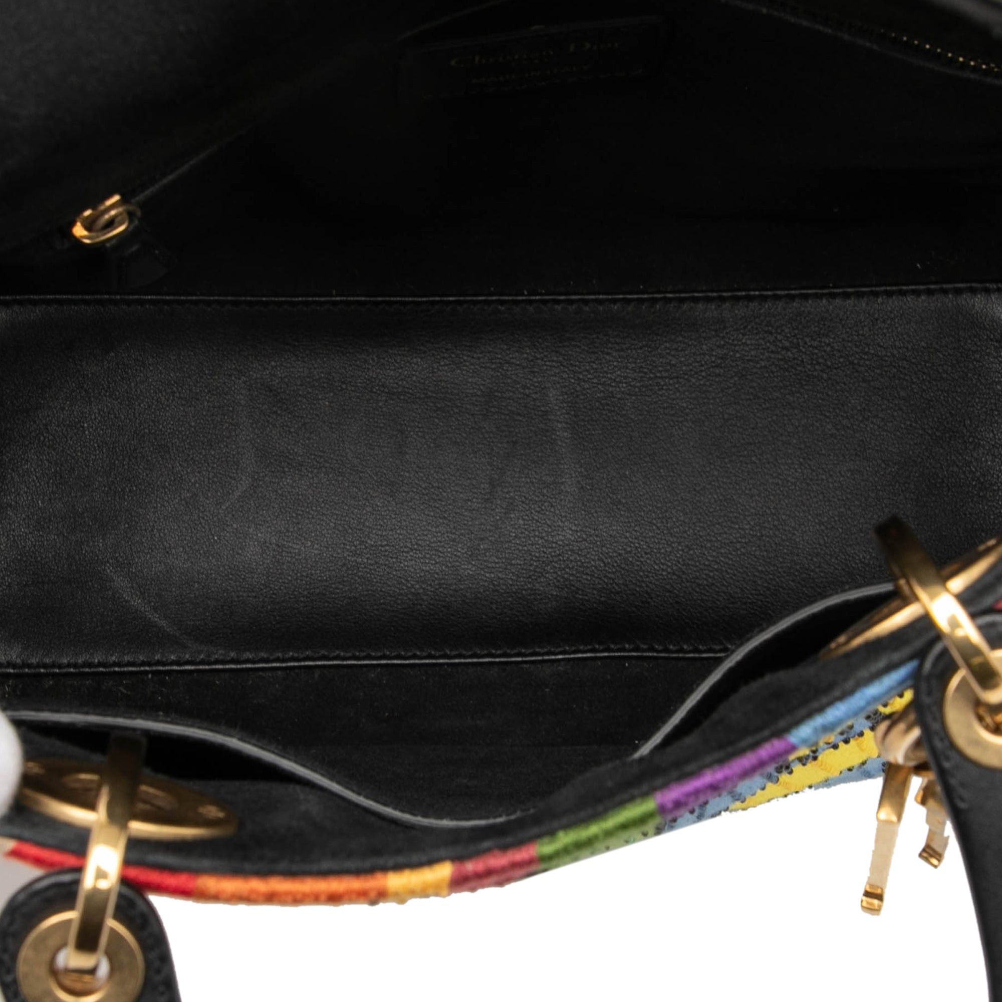 Dior Medium Canvas Beaded and Embroidered Tarot Judgment Lady Dior Size ONE SIZE - 4 Thumbnail
