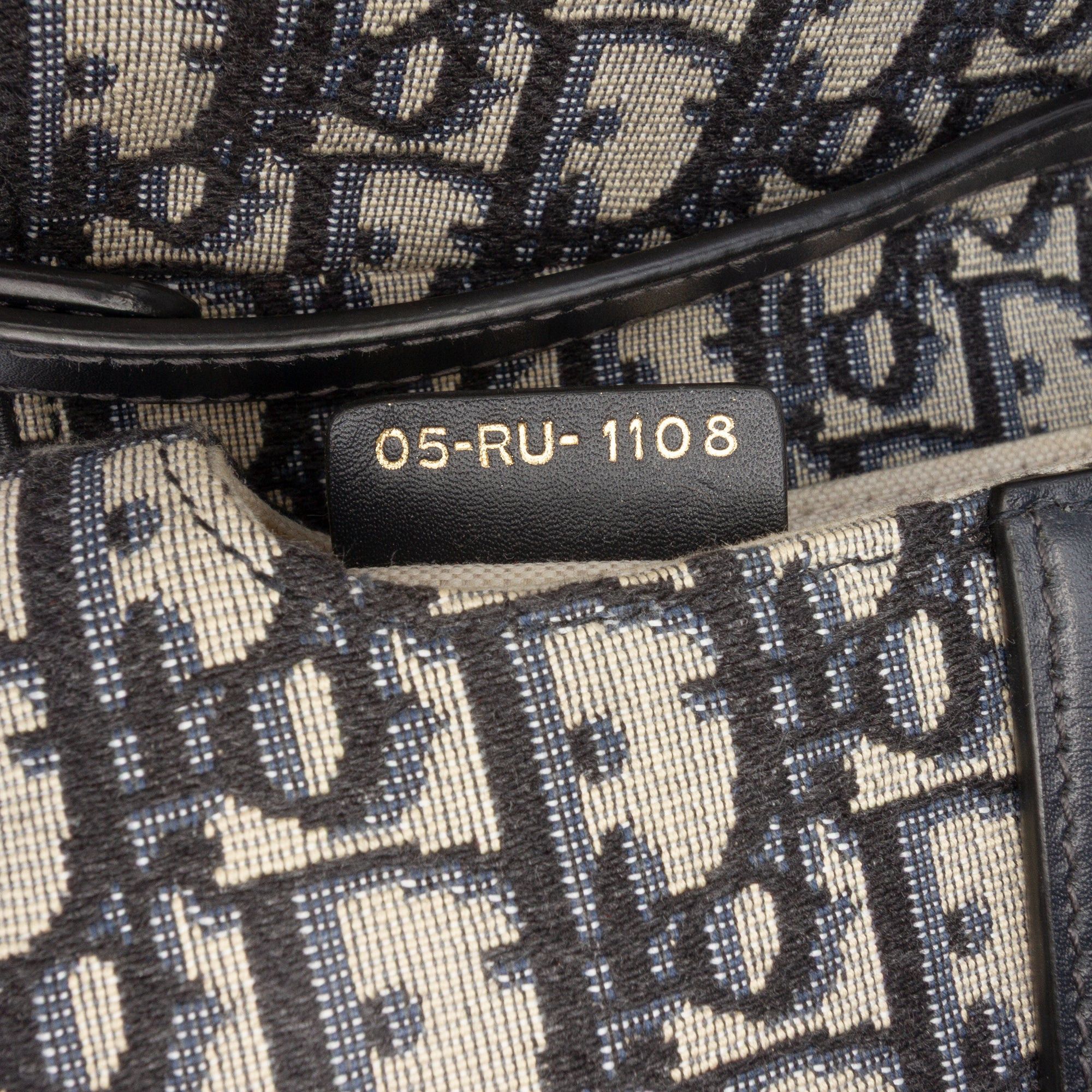 Dior Mini Oblique Canvas Saddle Bag Size ONE SIZE - 6 Thumbnail