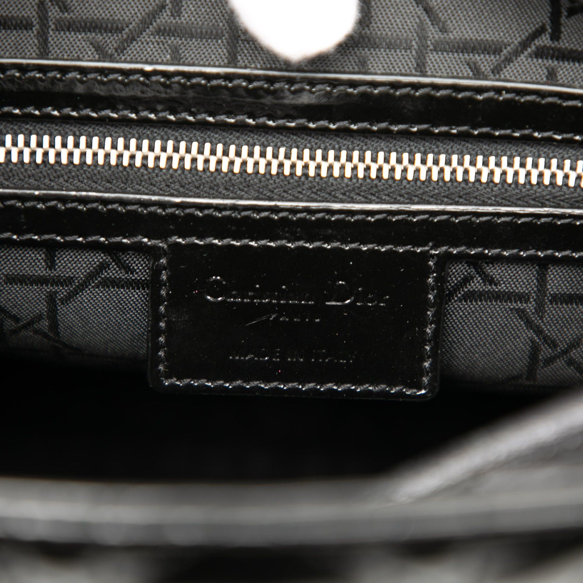 Dior Large Patent Cannage Lady Dior Size ONE SIZE - 5 Thumbnail