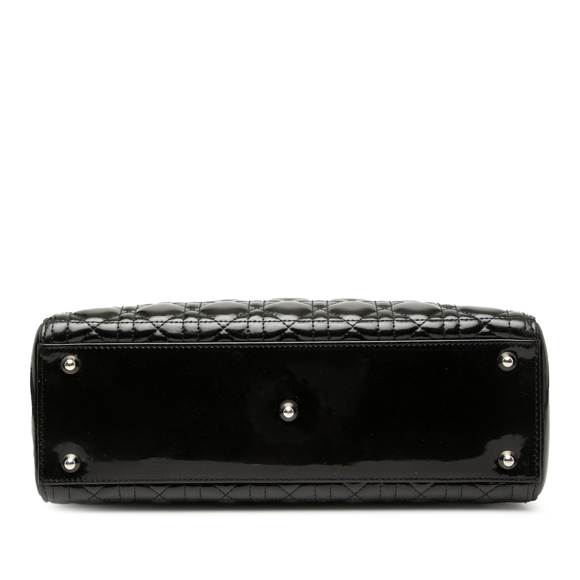 Dior Large Patent Cannage Lady Dior Size ONE SIZE - 3 Thumbnail