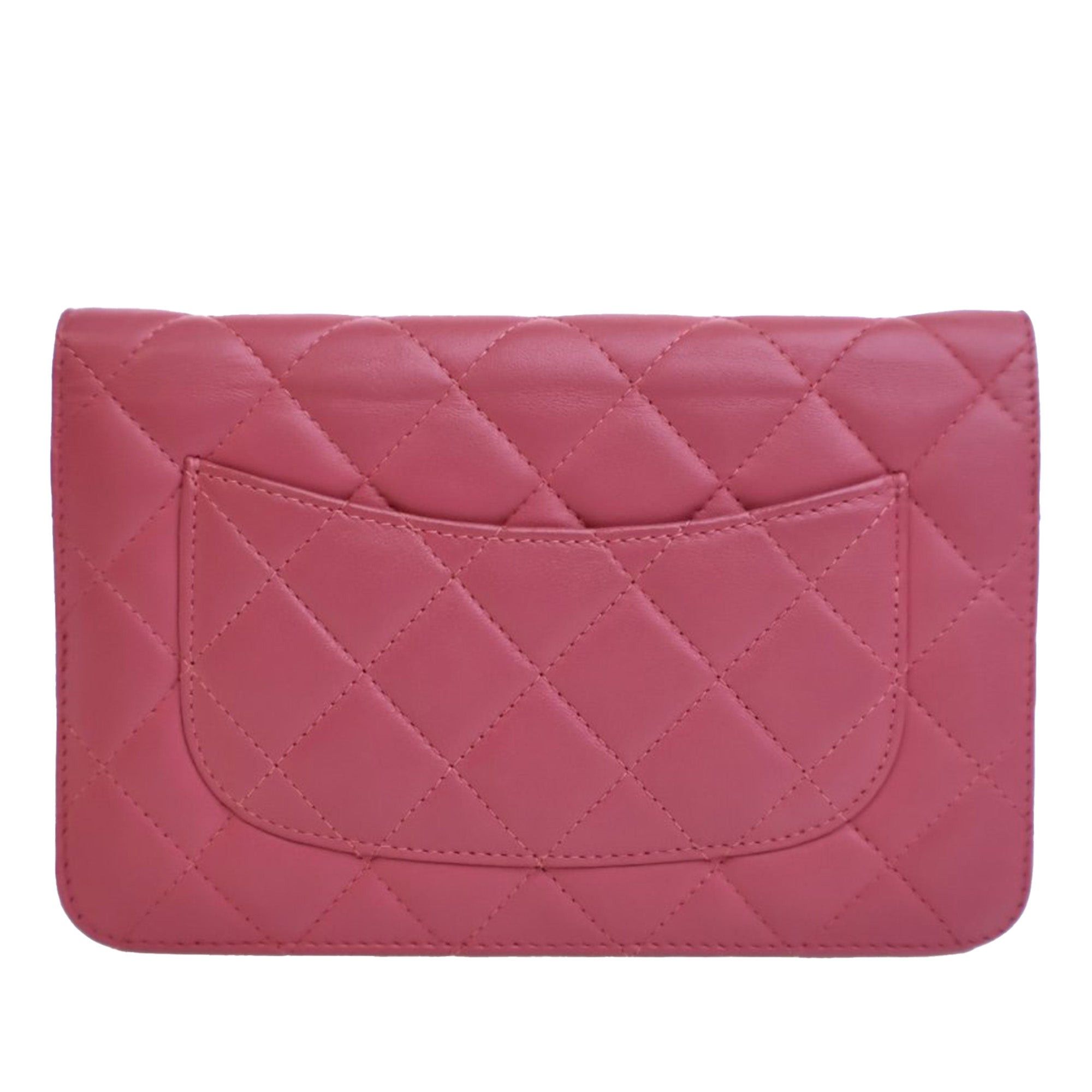 Classic Lambskin Wallet on Chain