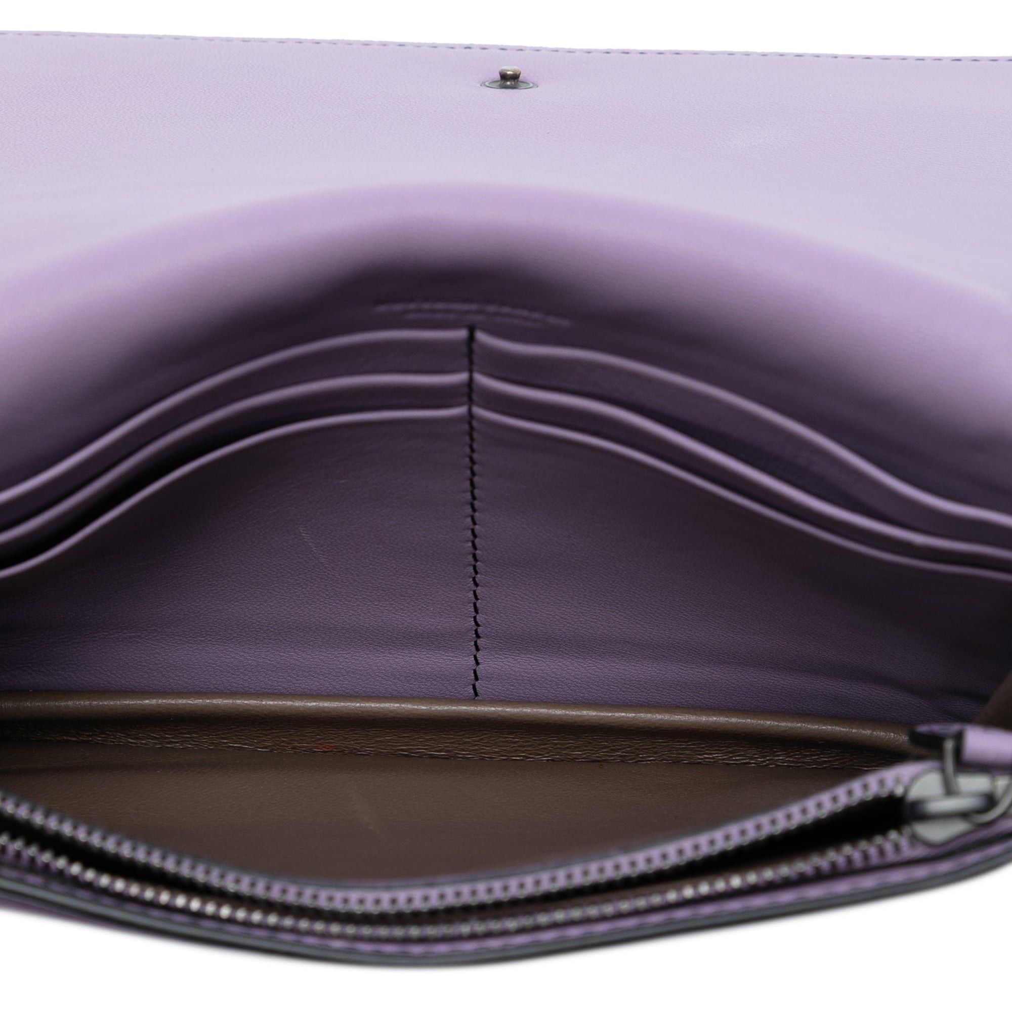 Bottega Veneta Nappa Intrecciato Studded Wallet on Chain Size ONE SIZE - 4 Thumbnail