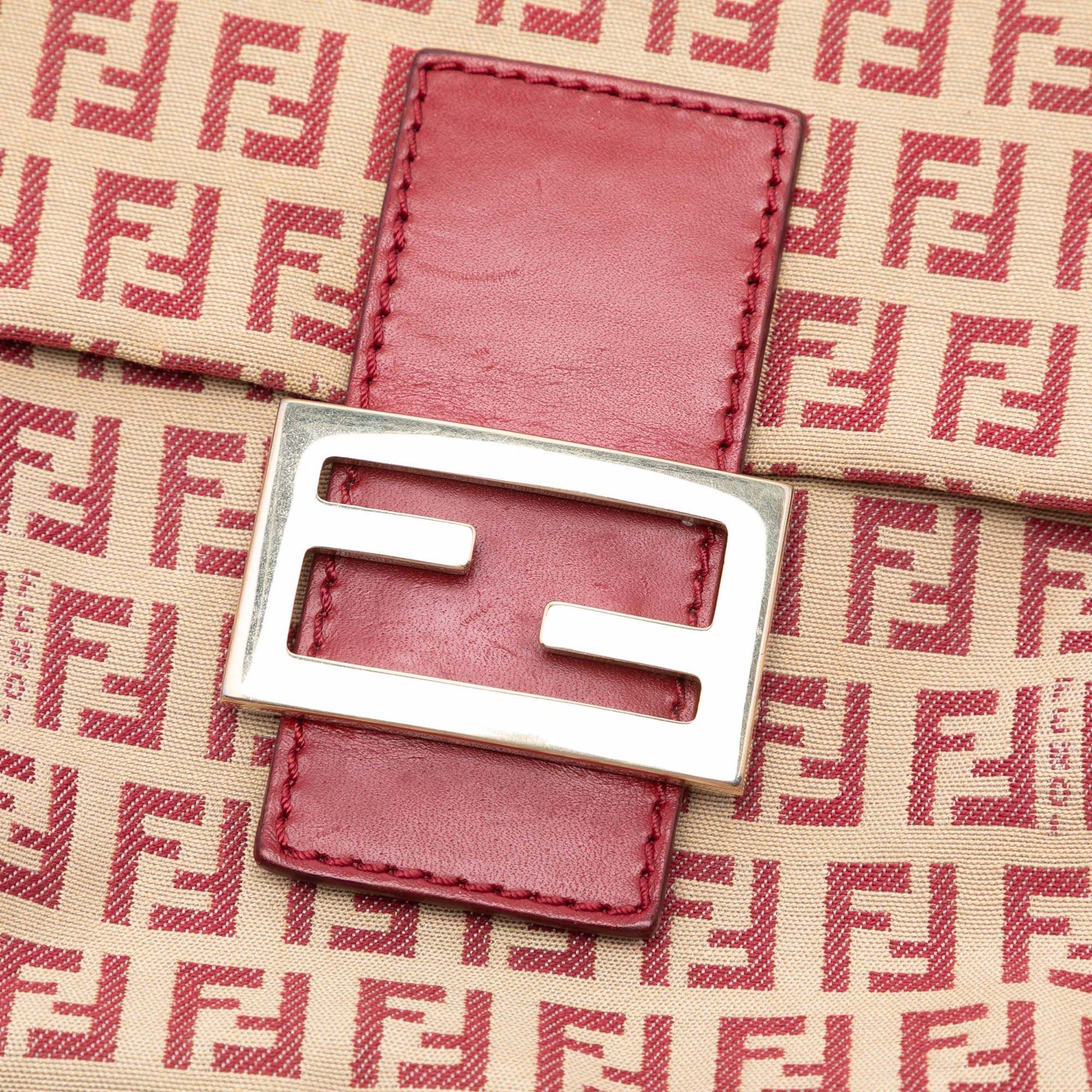 Fendi Zucchino Canvas Flap Crossbody Size ONE SIZE - 6 Thumbnail