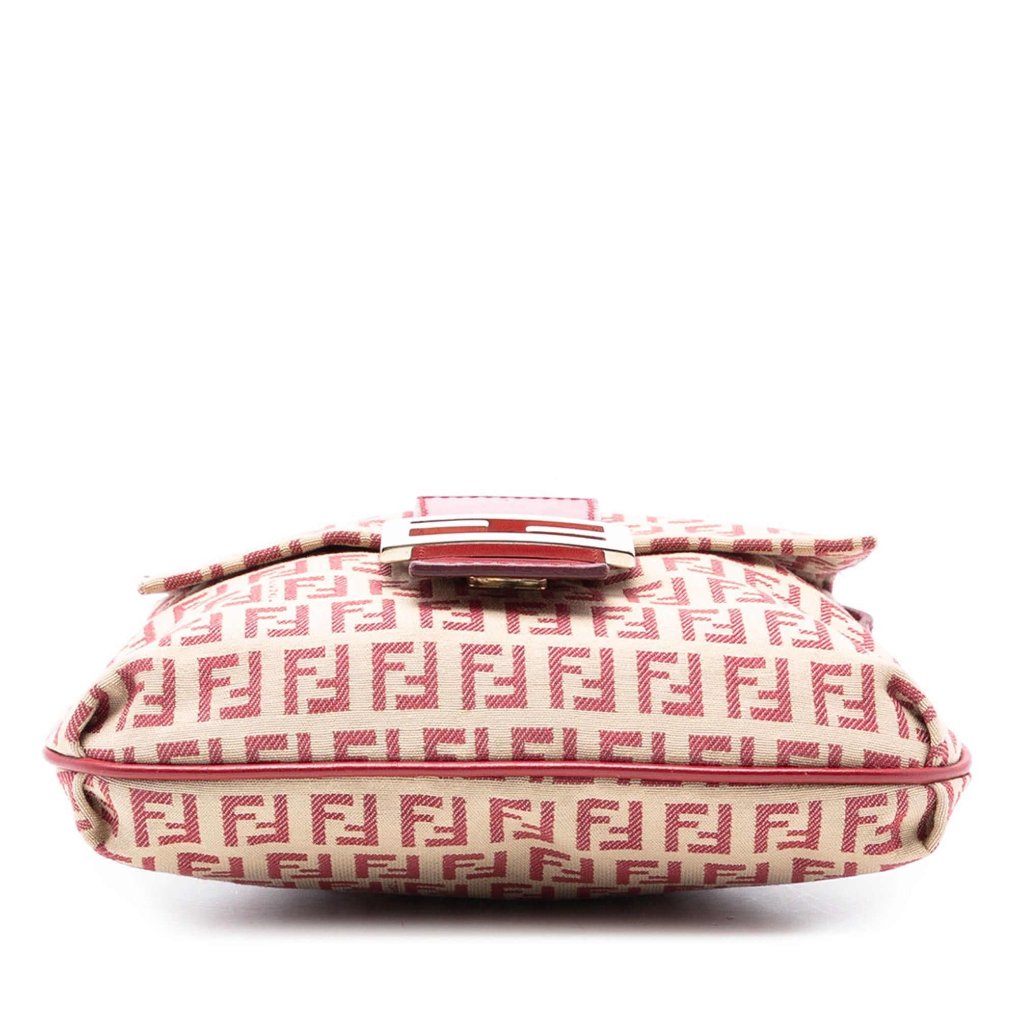 Fendi Zucchino Canvas Flap Crossbody Size ONE SIZE - 3 Thumbnail