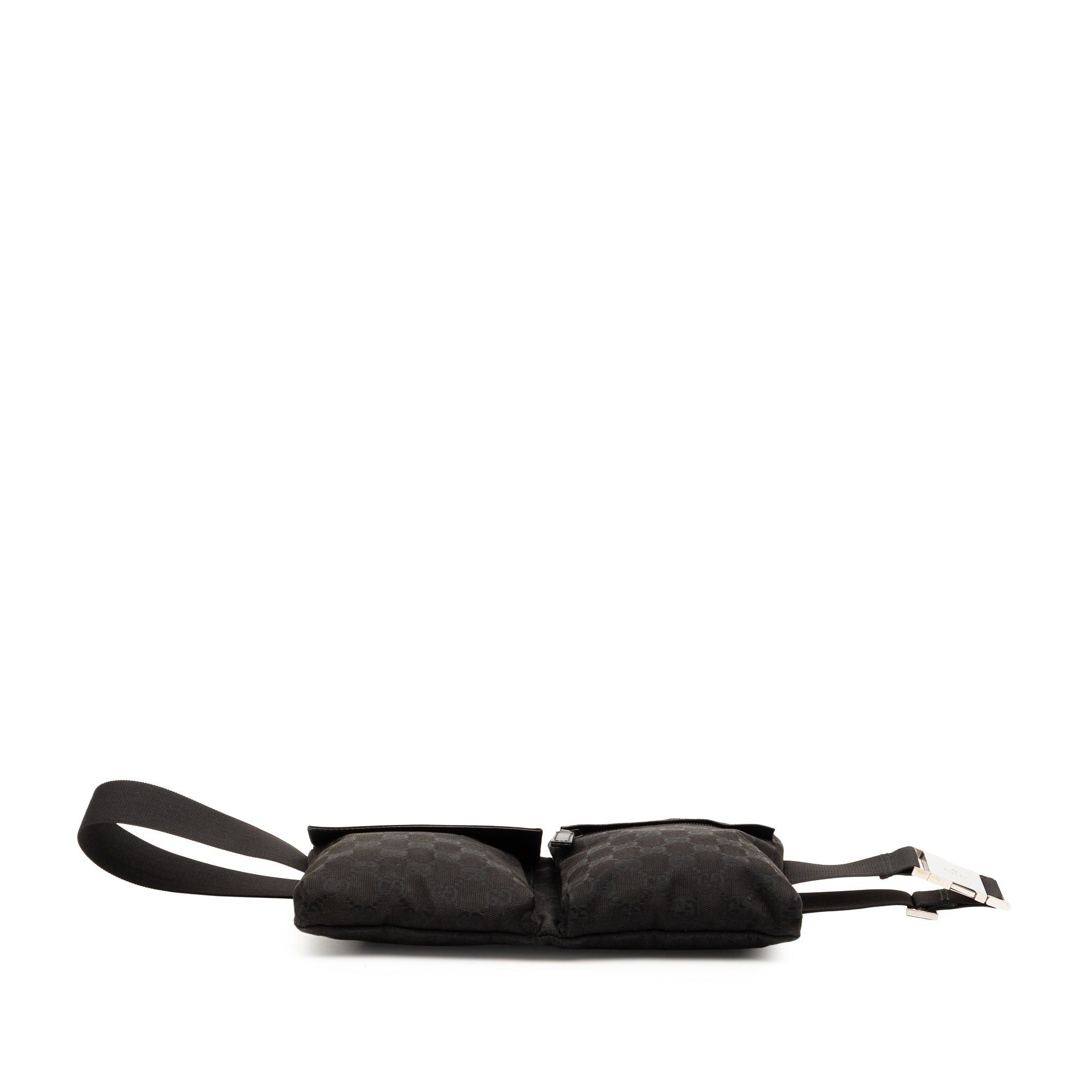 Gucci GG Canvas Double Pocket Belt Bag Size ONE SIZE - 3 Thumbnail