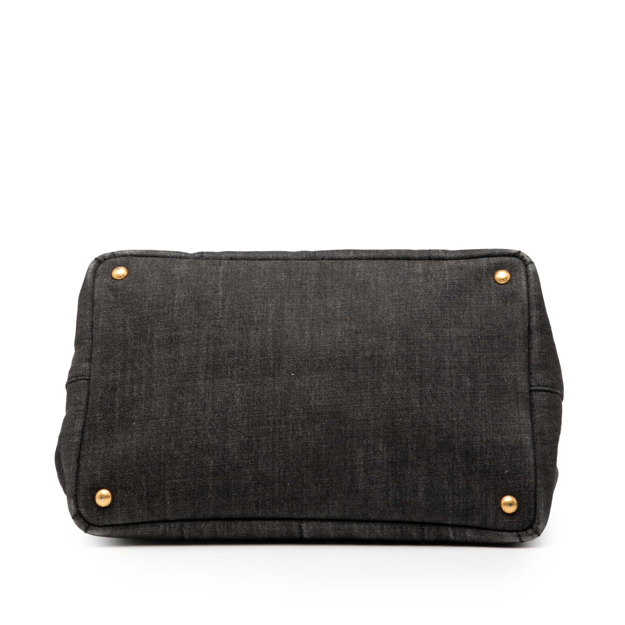 Prada Denim Canapa Logo Satchel Size ONE SIZE - 3 Thumbnail