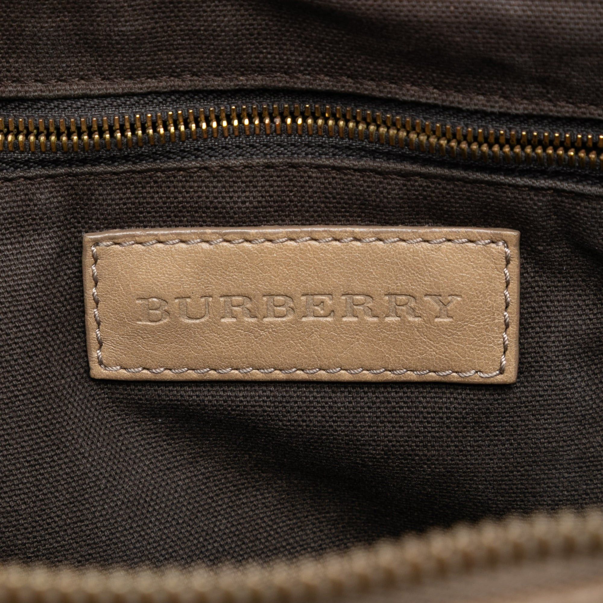Burberry House Check Canvas Satchel Size ONE SIZE - 5 Thumbnail