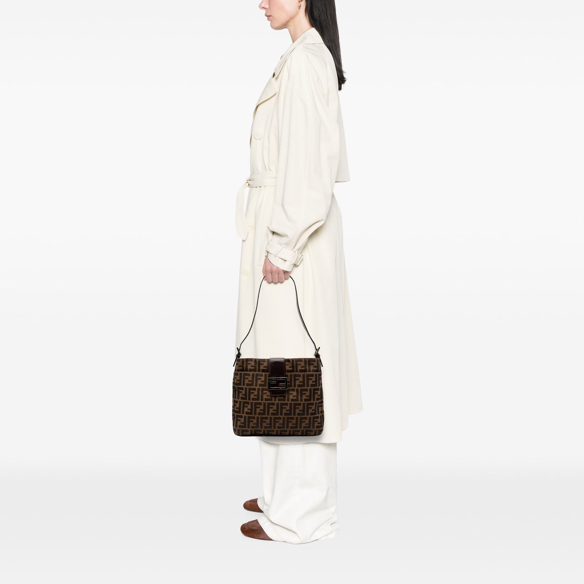 Fendi Zucca Canvas Shoulder Bag Size ONE SIZE - 7 Thumbnail