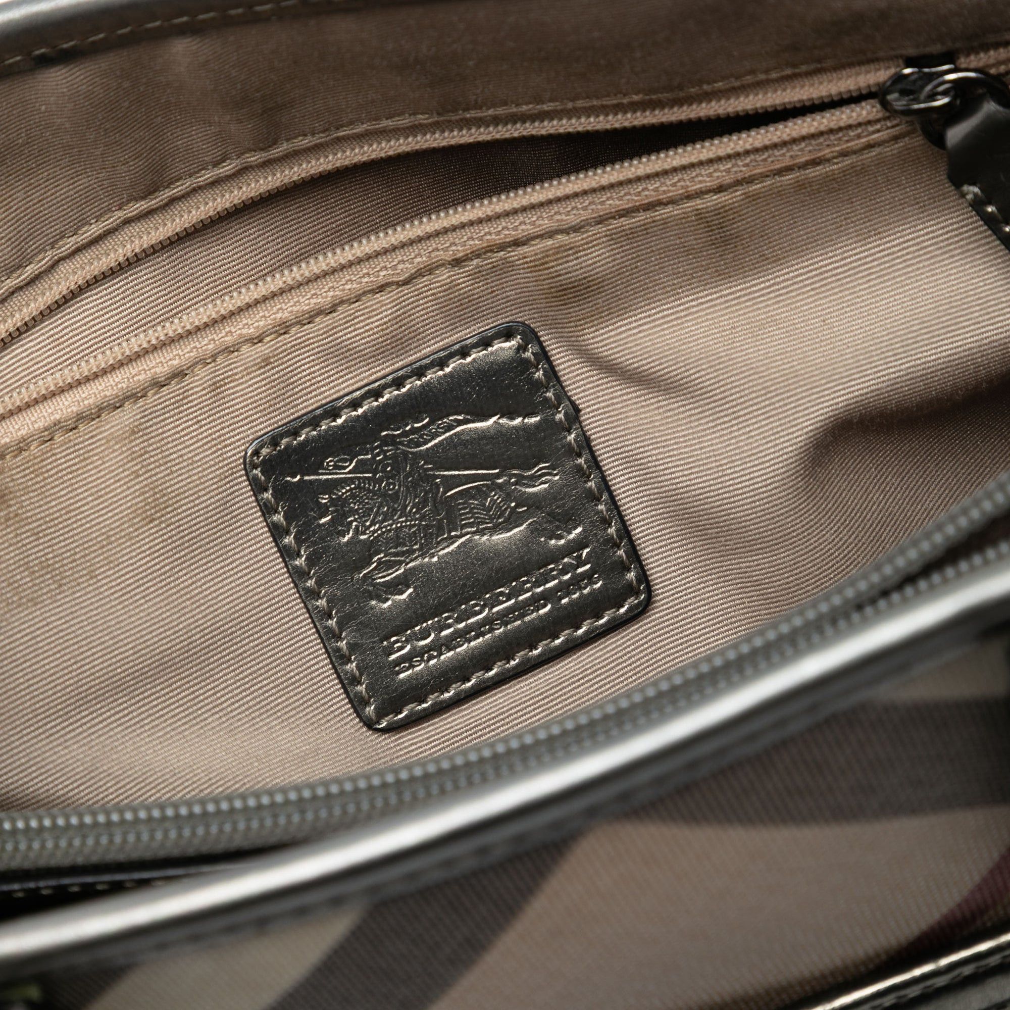 Burberry Supernova Check Coated Canvas Tote Size ONE SIZE - 5 Thumbnail