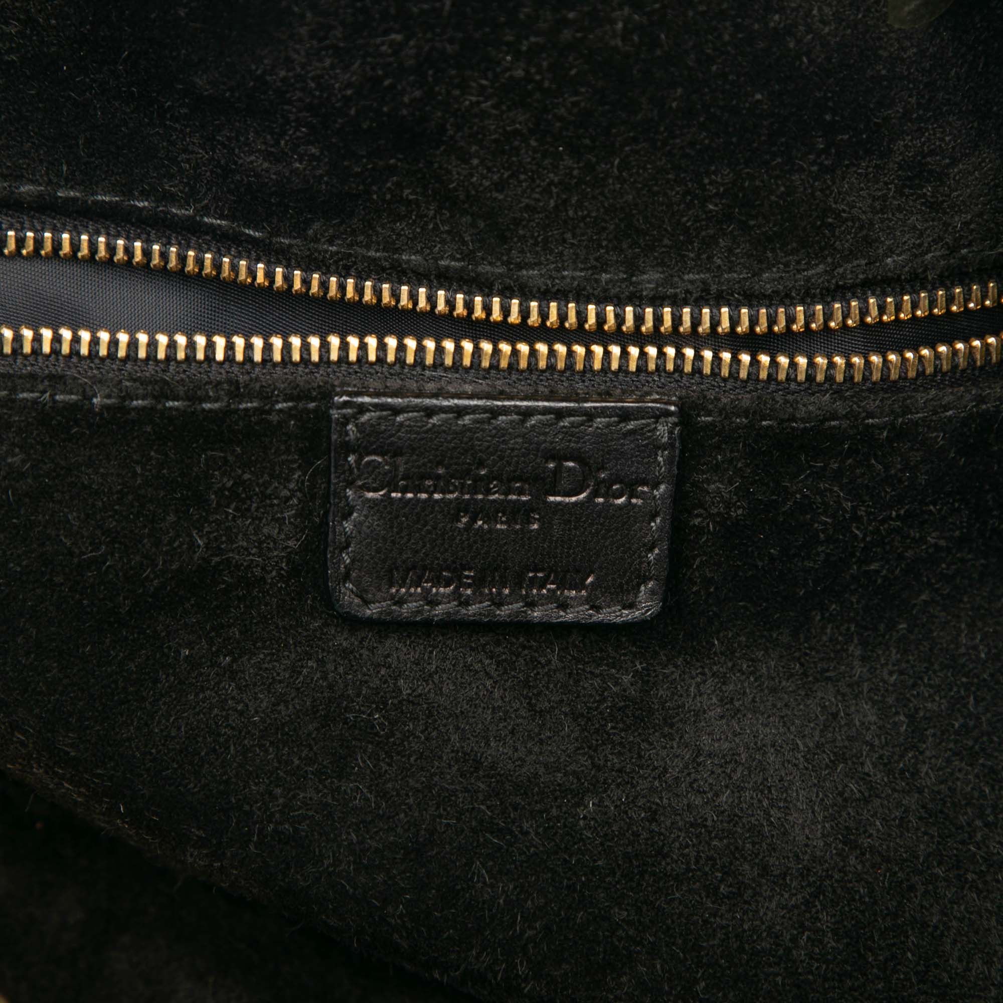 Dior Large Lambskin Cannage Lady Dior Soft Shopping Tote Size ONE SIZE - 5 Thumbnail
