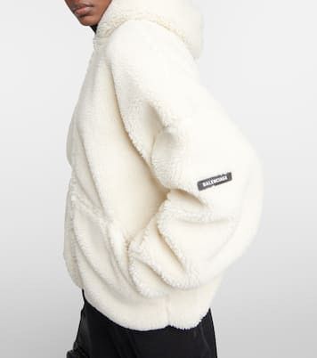 Balenciaga Outerwear faux-shearling hoodie Size US XS / EU 42 / 0 - 2 Thumbnail