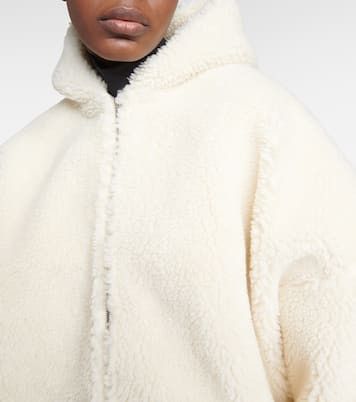Balenciaga Outerwear faux-shearling hoodie Size US XL / EU 56 / 4 - 3 Thumbnail