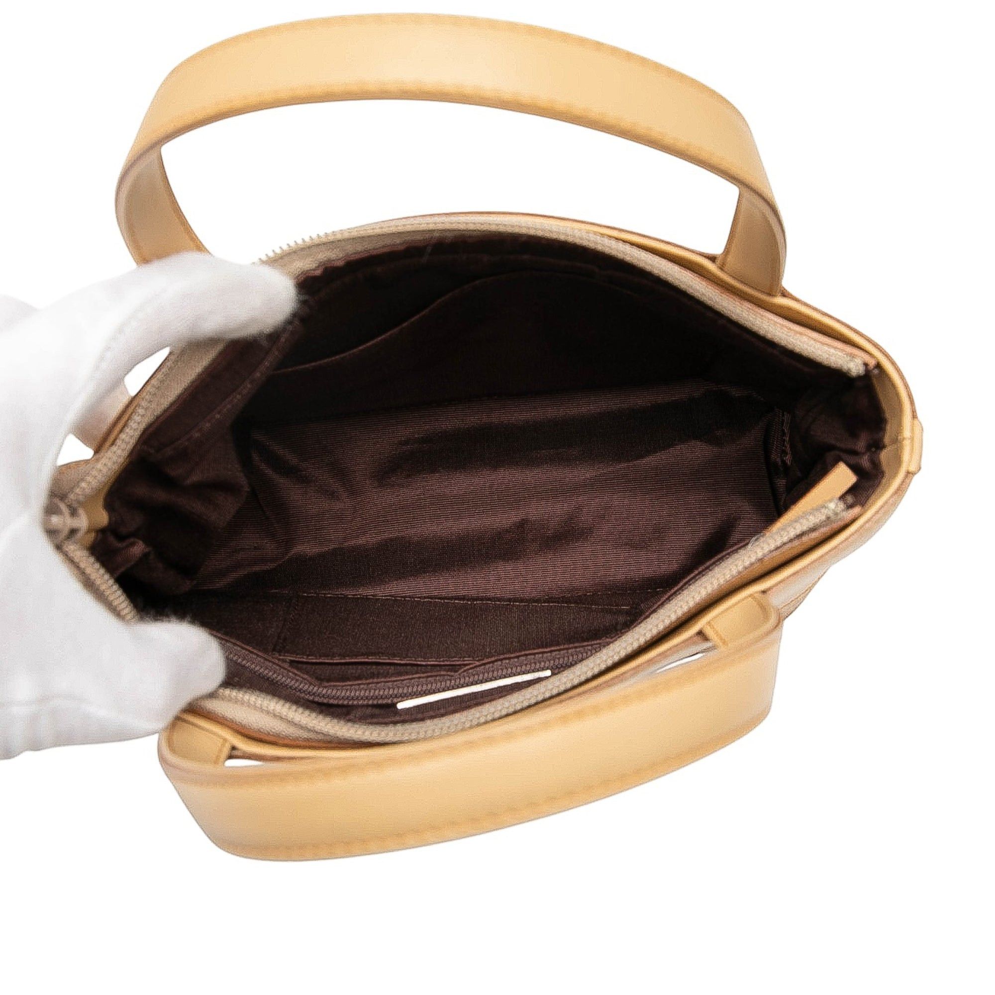 Burberry Leather and Suede Stitch Tote Size ONE SIZE - 4 Thumbnail