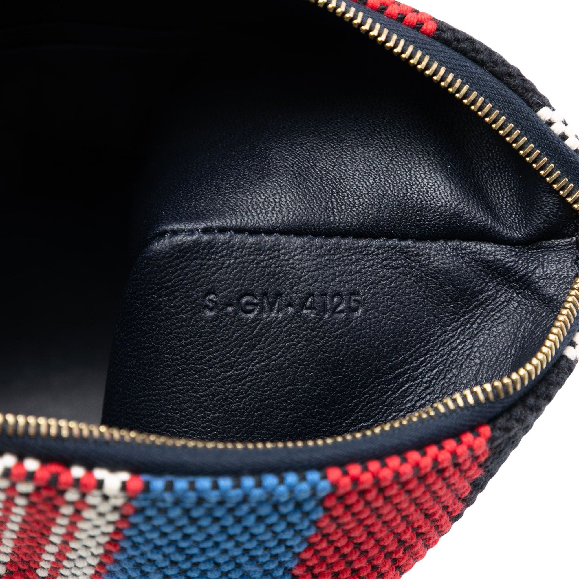 Celine Canvas Striped Solo Pouch Size ONE SIZE - 6 Thumbnail