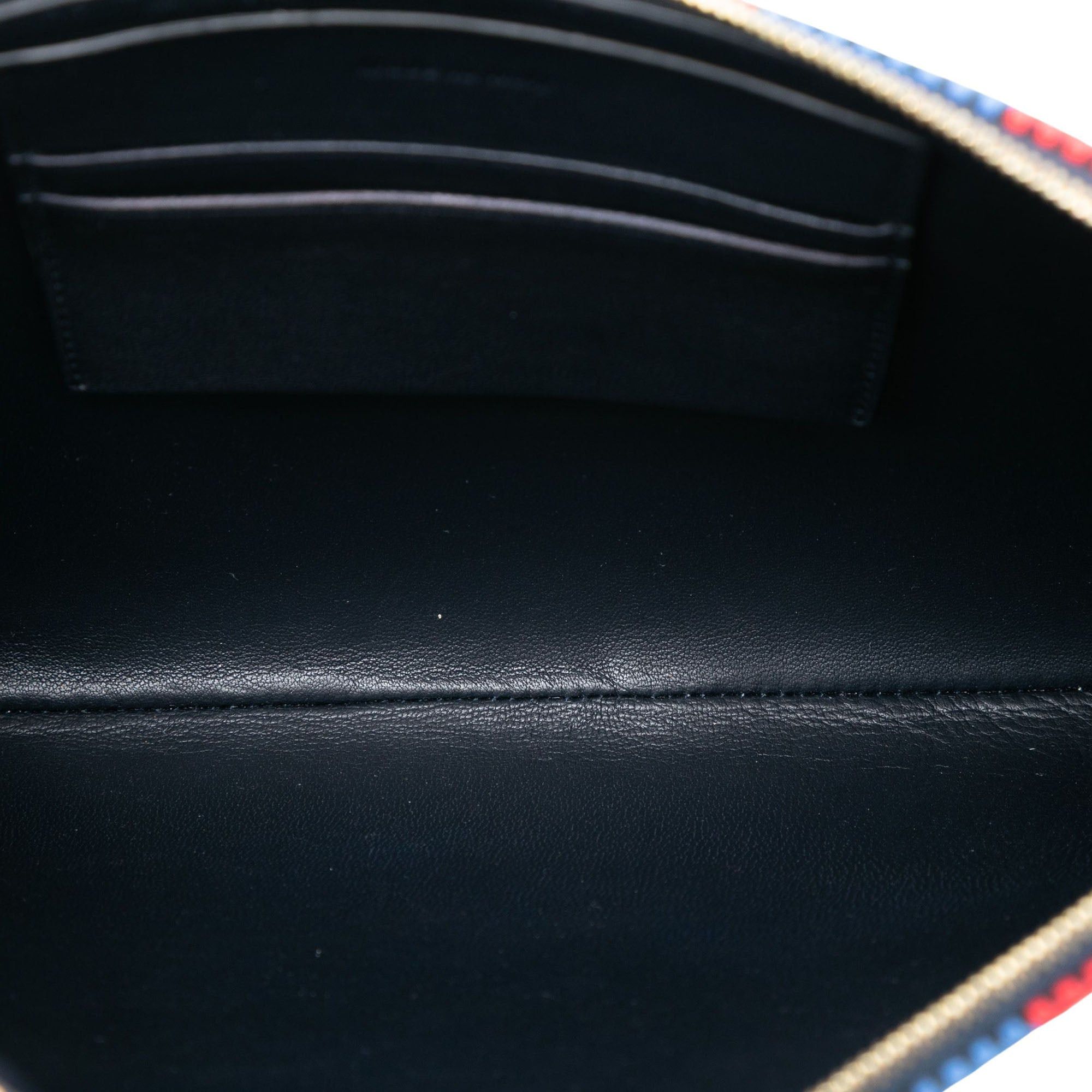 Celine Canvas Striped Solo Pouch Size ONE SIZE - 4 Thumbnail