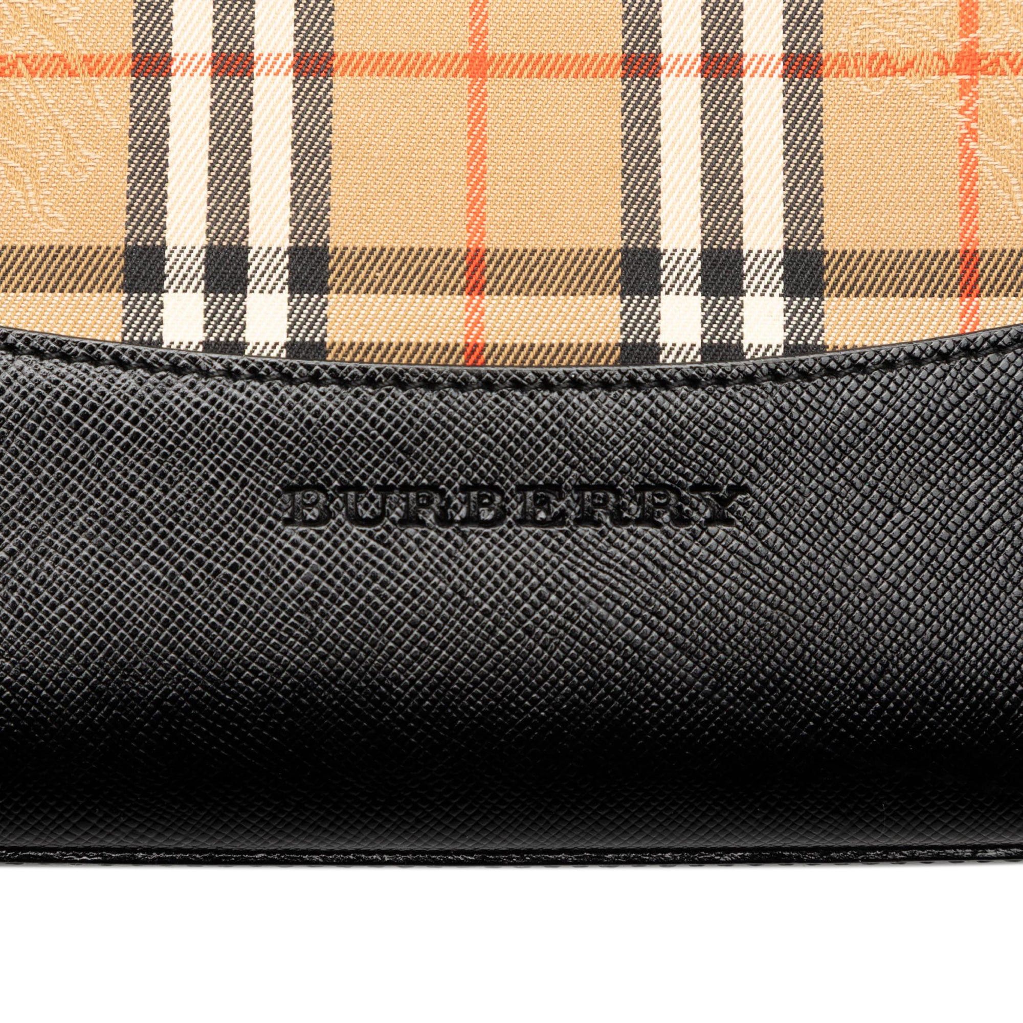 Burberry Haymarket Check Canvas Tote Size ONE SIZE - 5 Thumbnail