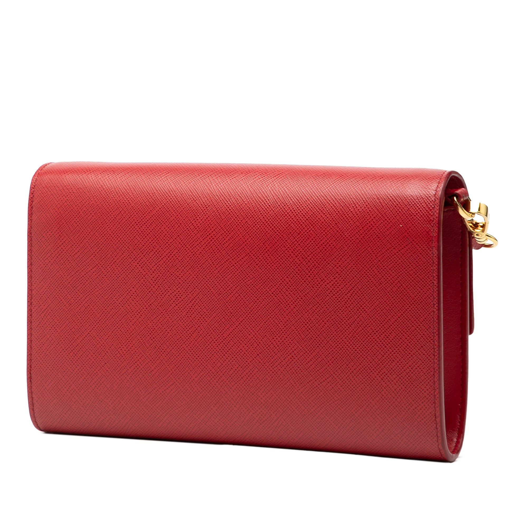 Prada Saffiano Wallet on Strap Size ONE SIZE - 2 Thumbnail