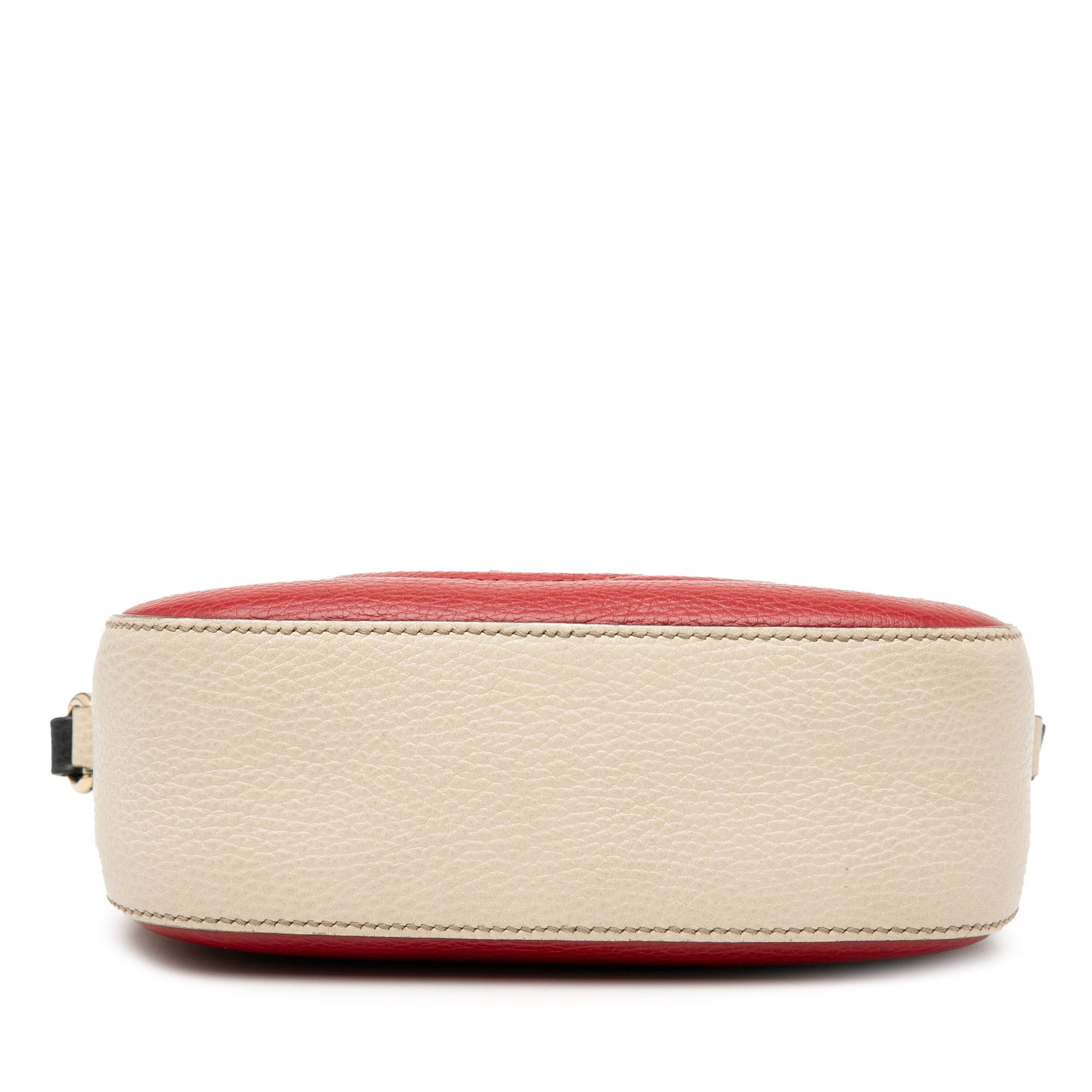 Gucci Small Tricolor Leather Soho Disco Crossbody Size ONE SIZE - 3 Thumbnail