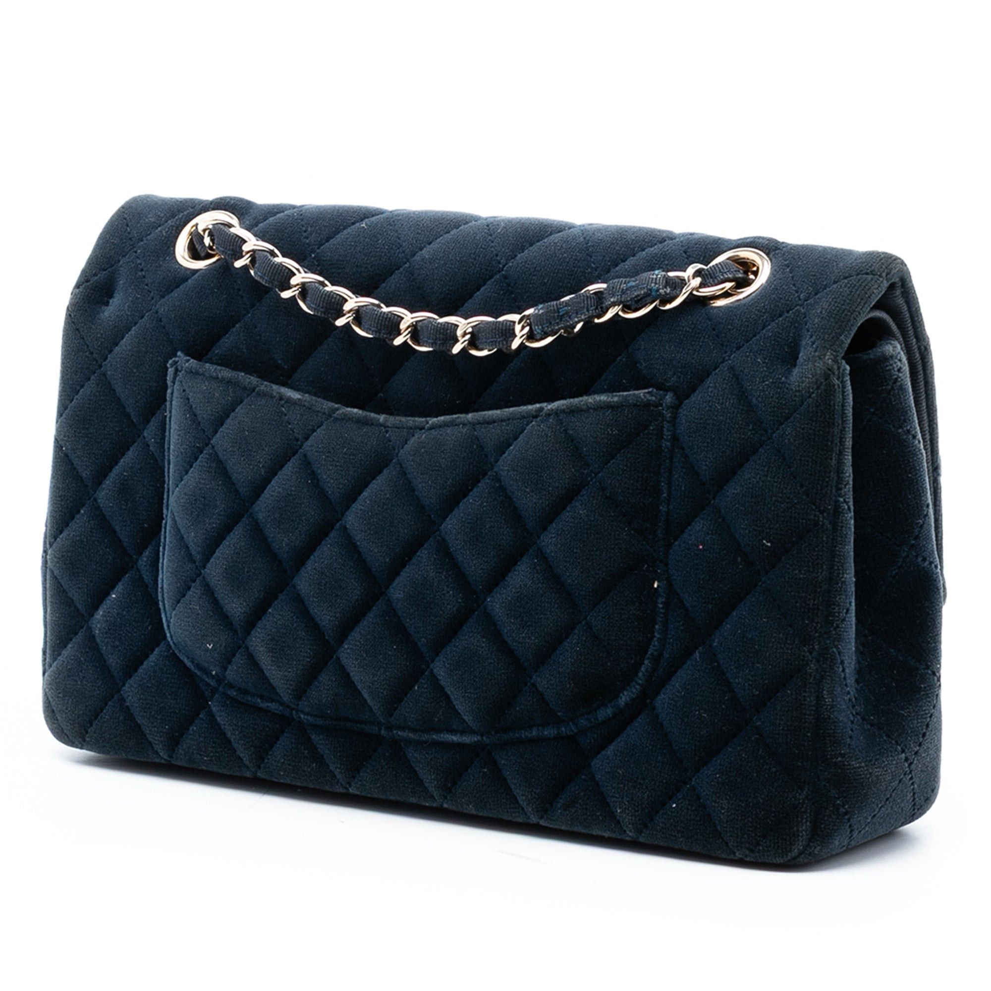Chanel Medium Classic Velvet Double Flap Size ONE SIZE - 2 Thumbnail