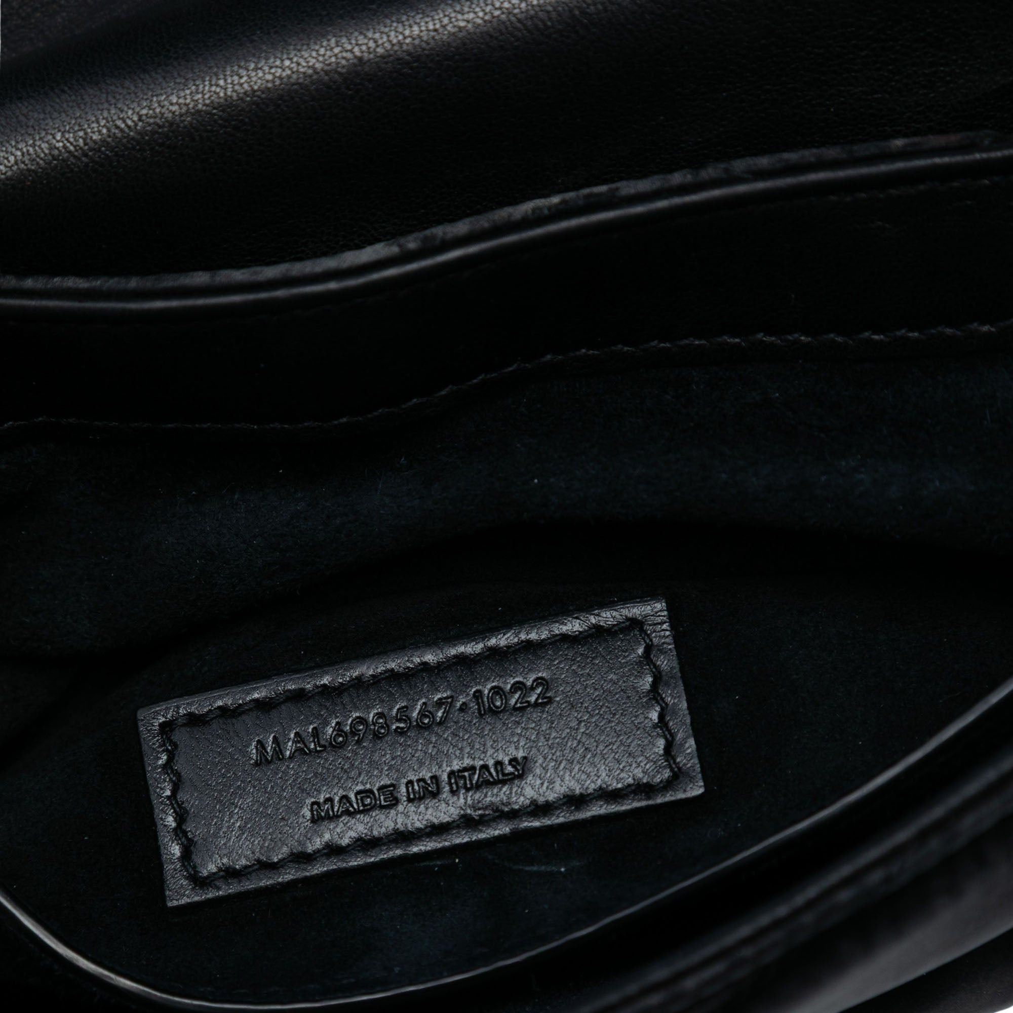 Saint Laurent Paris Quilted Satin Le 57 Shoulder Bag Size ONE SIZE - 6 Thumbnail