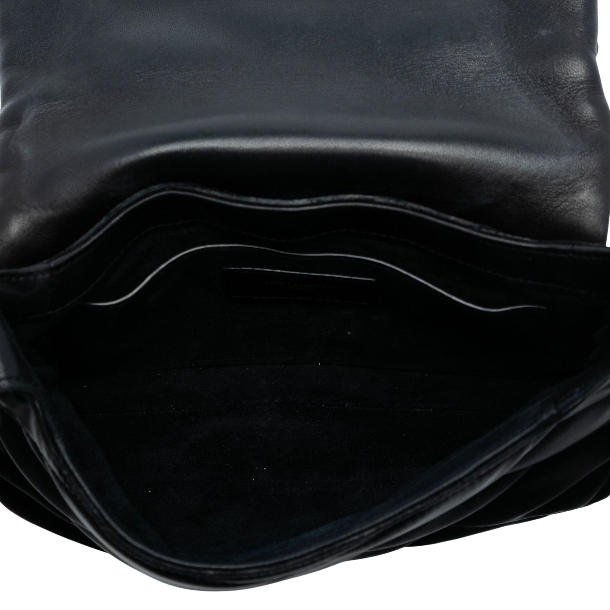 Saint Laurent Paris Quilted Satin Le 57 Shoulder Bag Size ONE SIZE - 4 Thumbnail