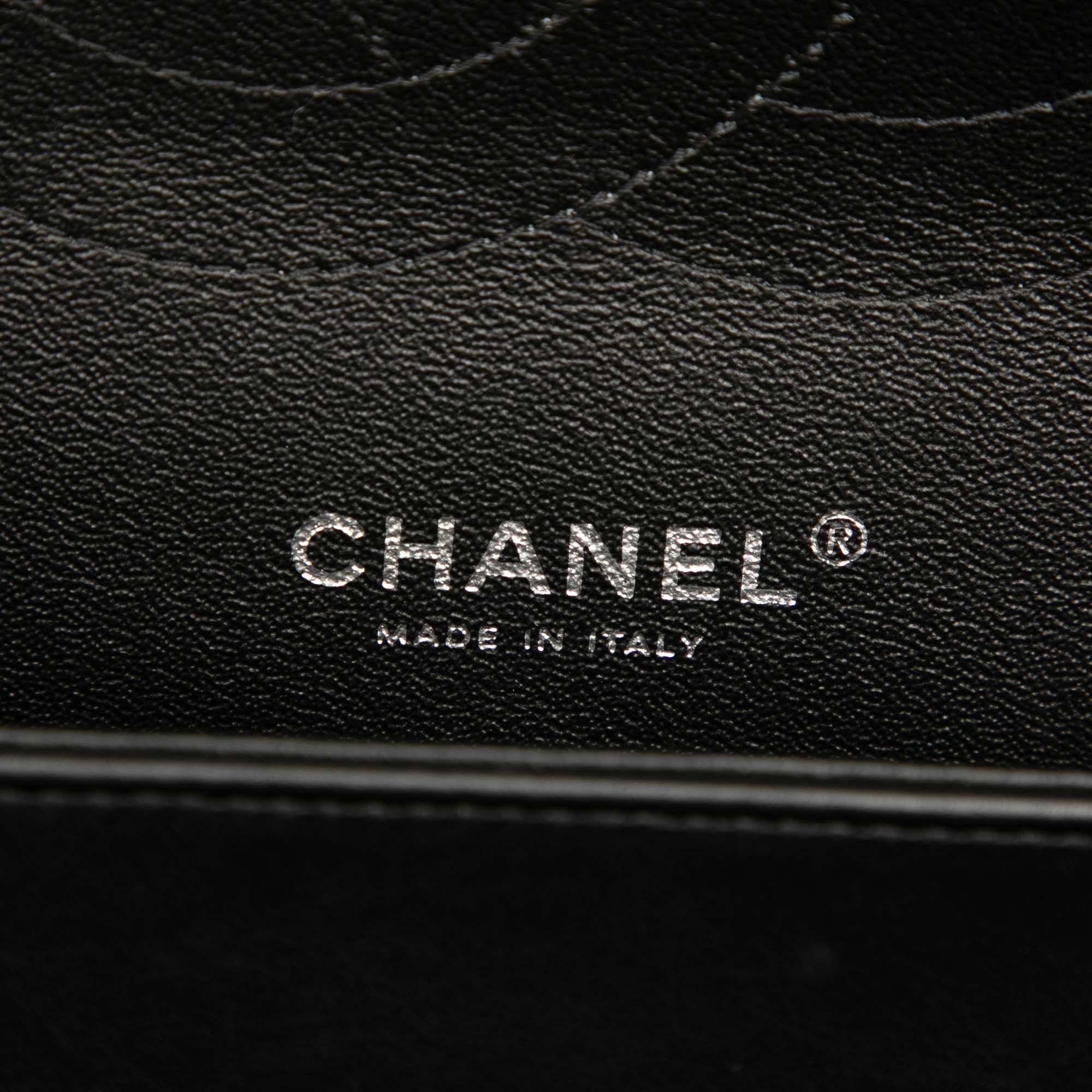 Chanel Jumbo Classic Chevron Patent Double Flap Size ONE SIZE - 5 Thumbnail