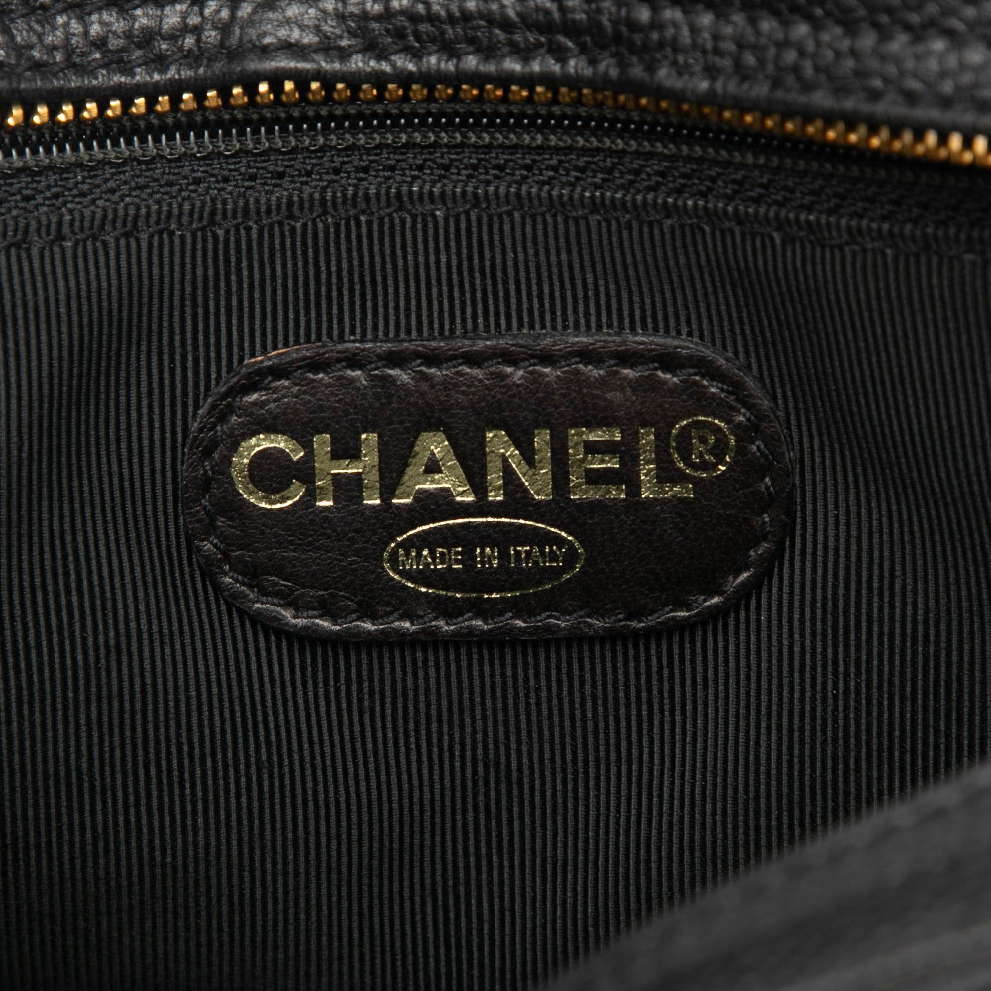 Chanel Caviar Logo Chain Shoulder Bag Size ONE SIZE - 5 Thumbnail