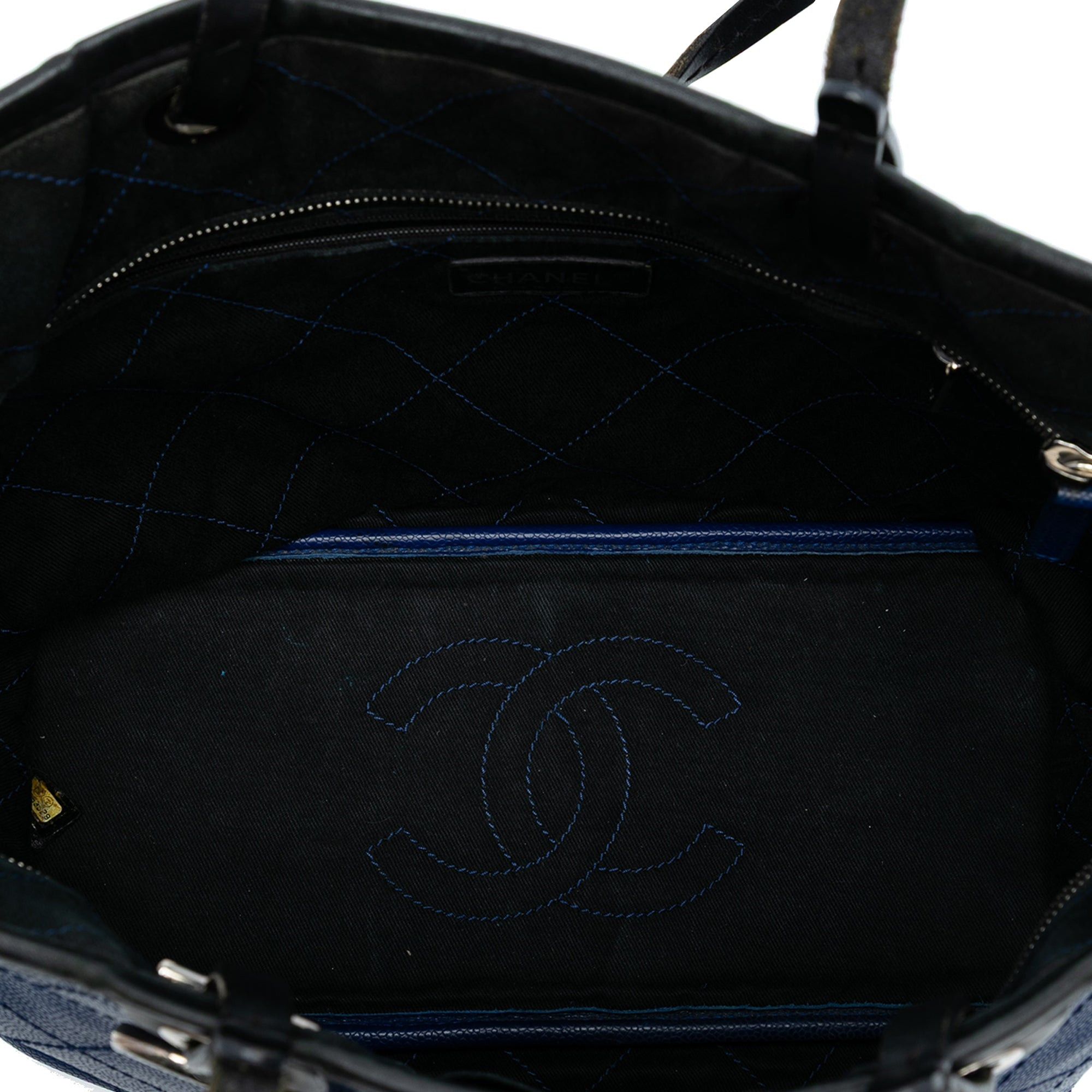 Chanel Quilted Caviar Shopping Fever Tote Size ONE SIZE - 4 Thumbnail