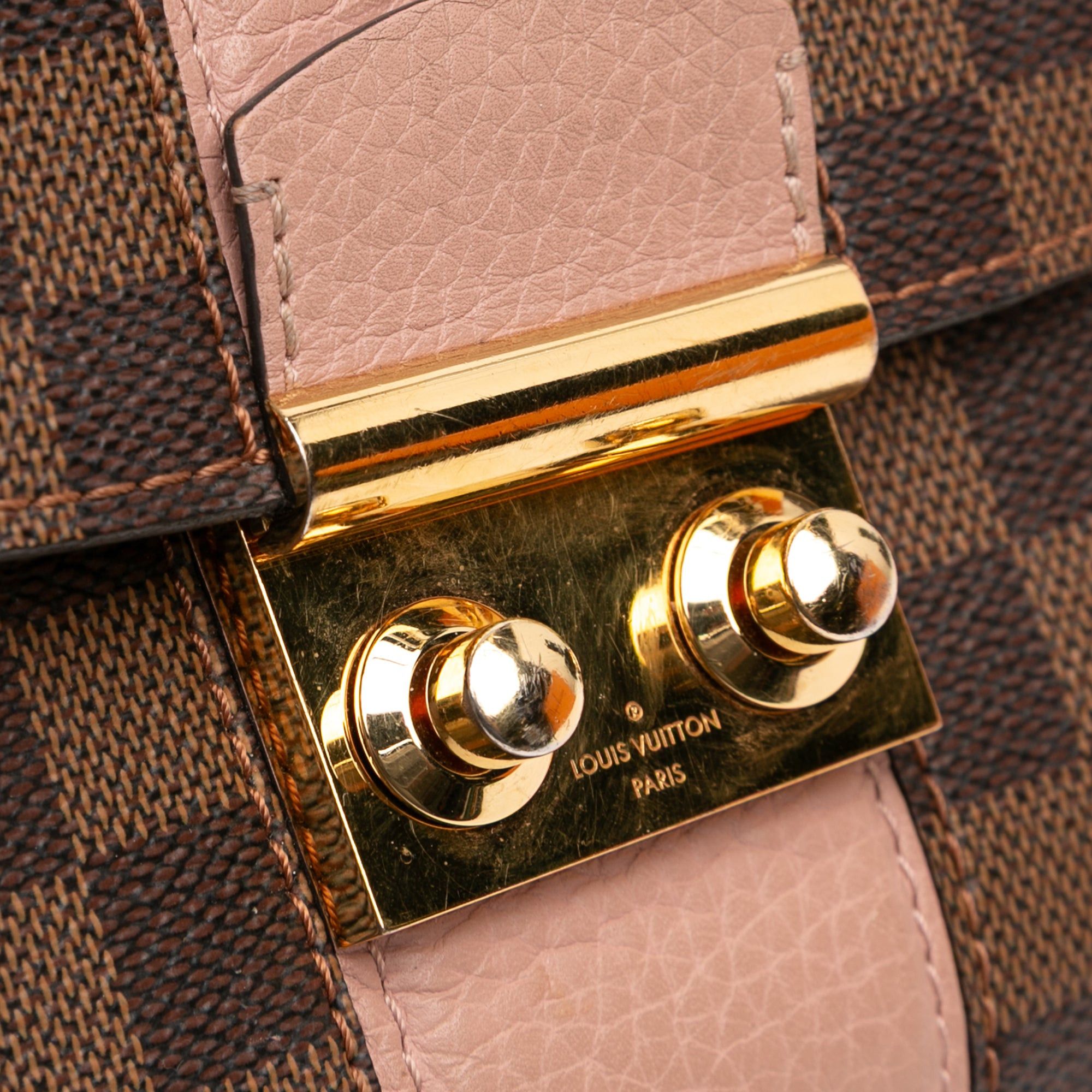 Louis Vuitton Damier Ebene Cuir Taurillon Wight Size ONE SIZE - 8 Thumbnail