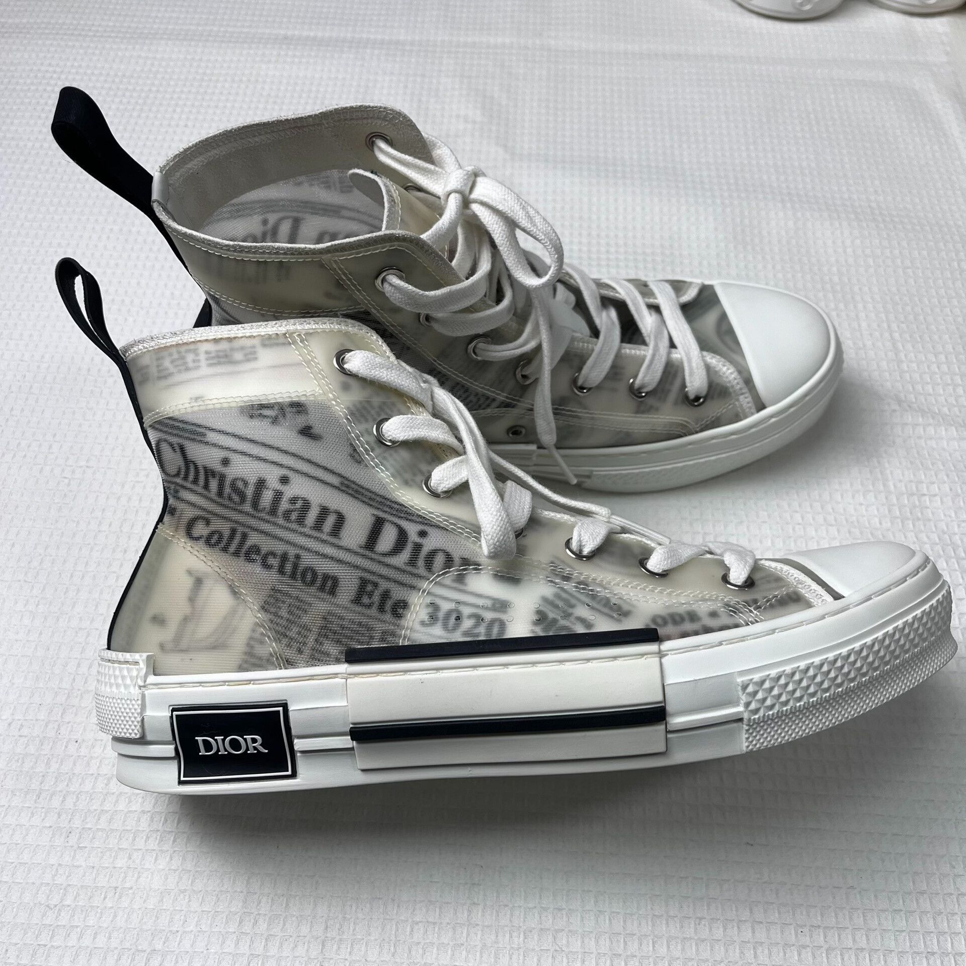 Dior Dior B23 High-Top Sneakers Size US 7 / EU 40 - 2 Thumbnail