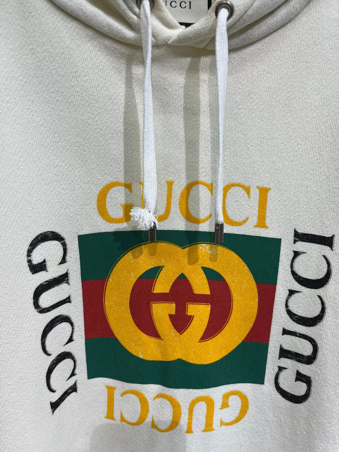 Gucci Gucci Logo Hoodie M Size Size US M / EU 48-50 / 2 - 2 Thumbnail