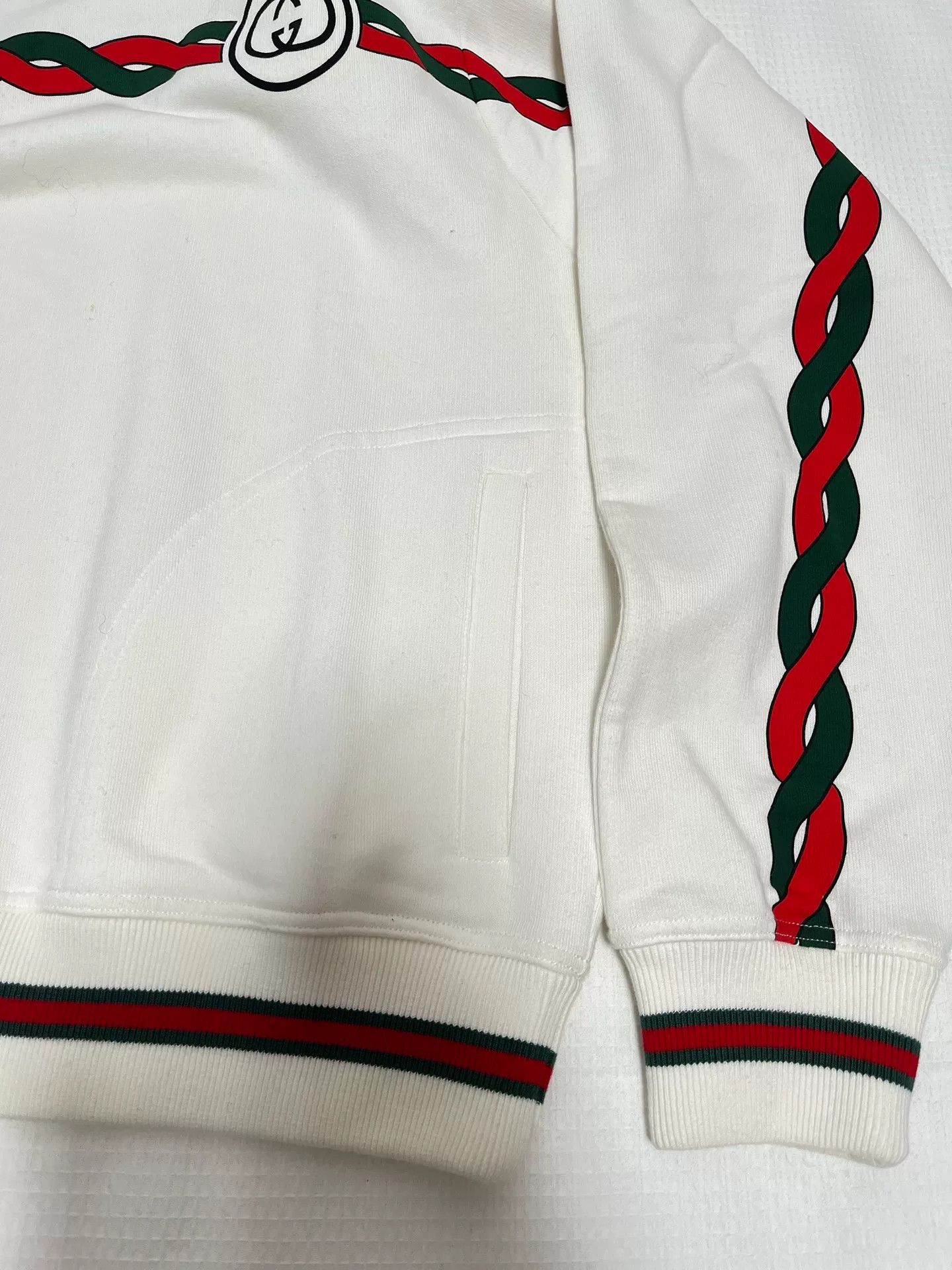 Gucci Gucci White Crewneck Sweatshirt S Size US S / EU 44-46 / 1 - 3 Thumbnail