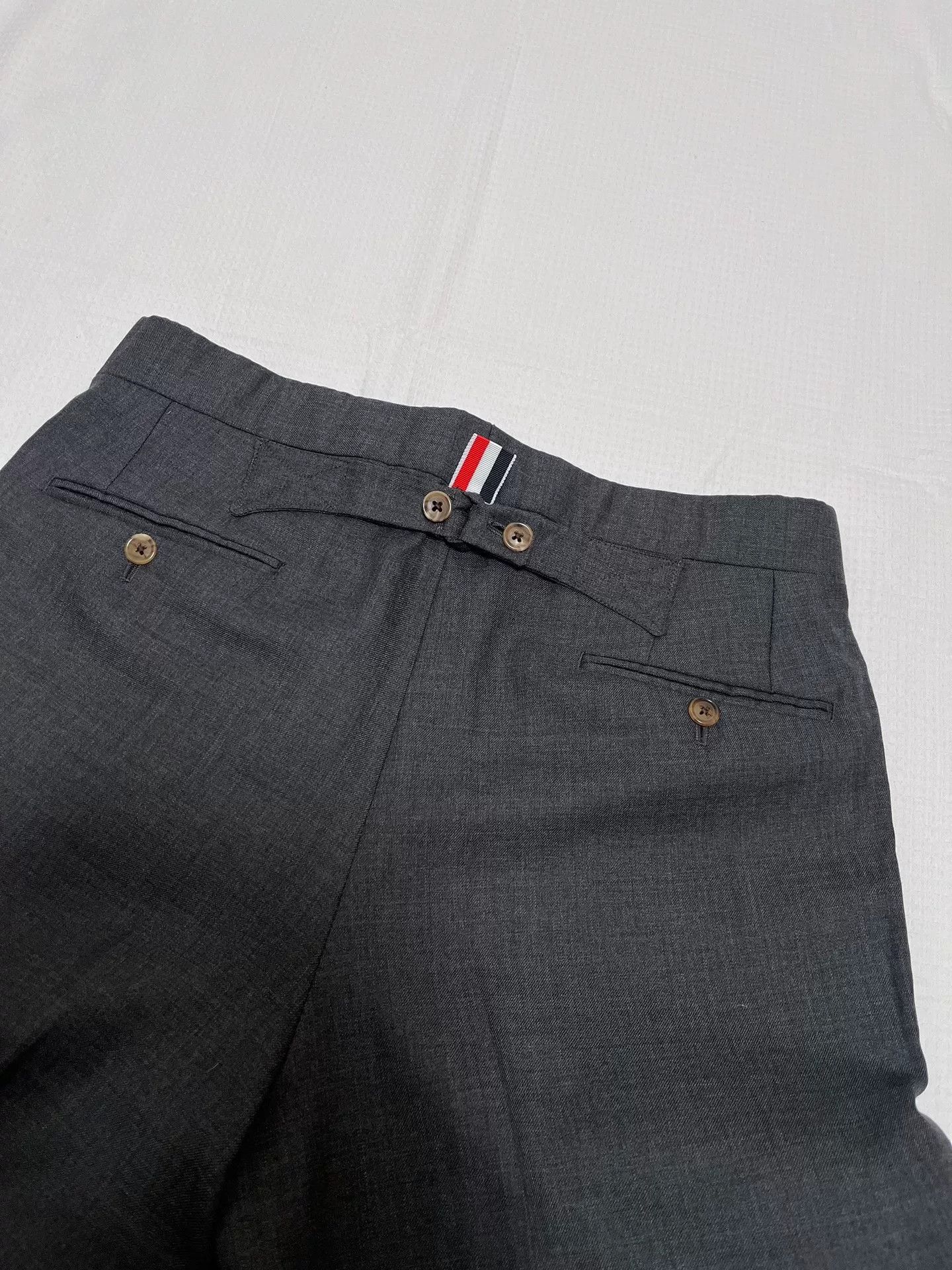 Thom Browne Thom Browne Gray Cropped Trousers Size 1 Size US 26 / EU 42 - 5 Thumbnail
