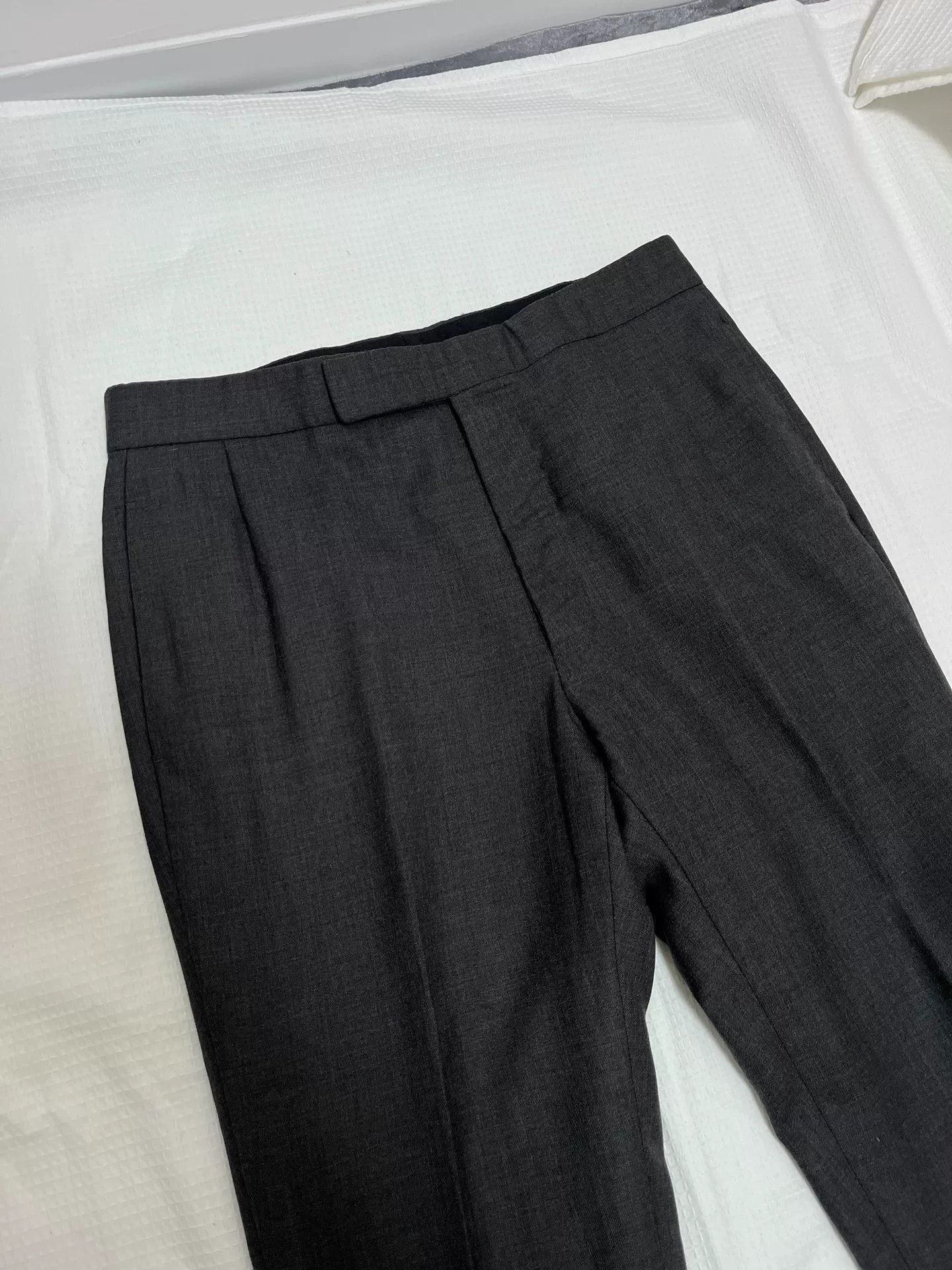 Thom Browne Thom Browne Gray Cropped Trousers Size 1 Size US 26 / EU 42 - 2 Thumbnail