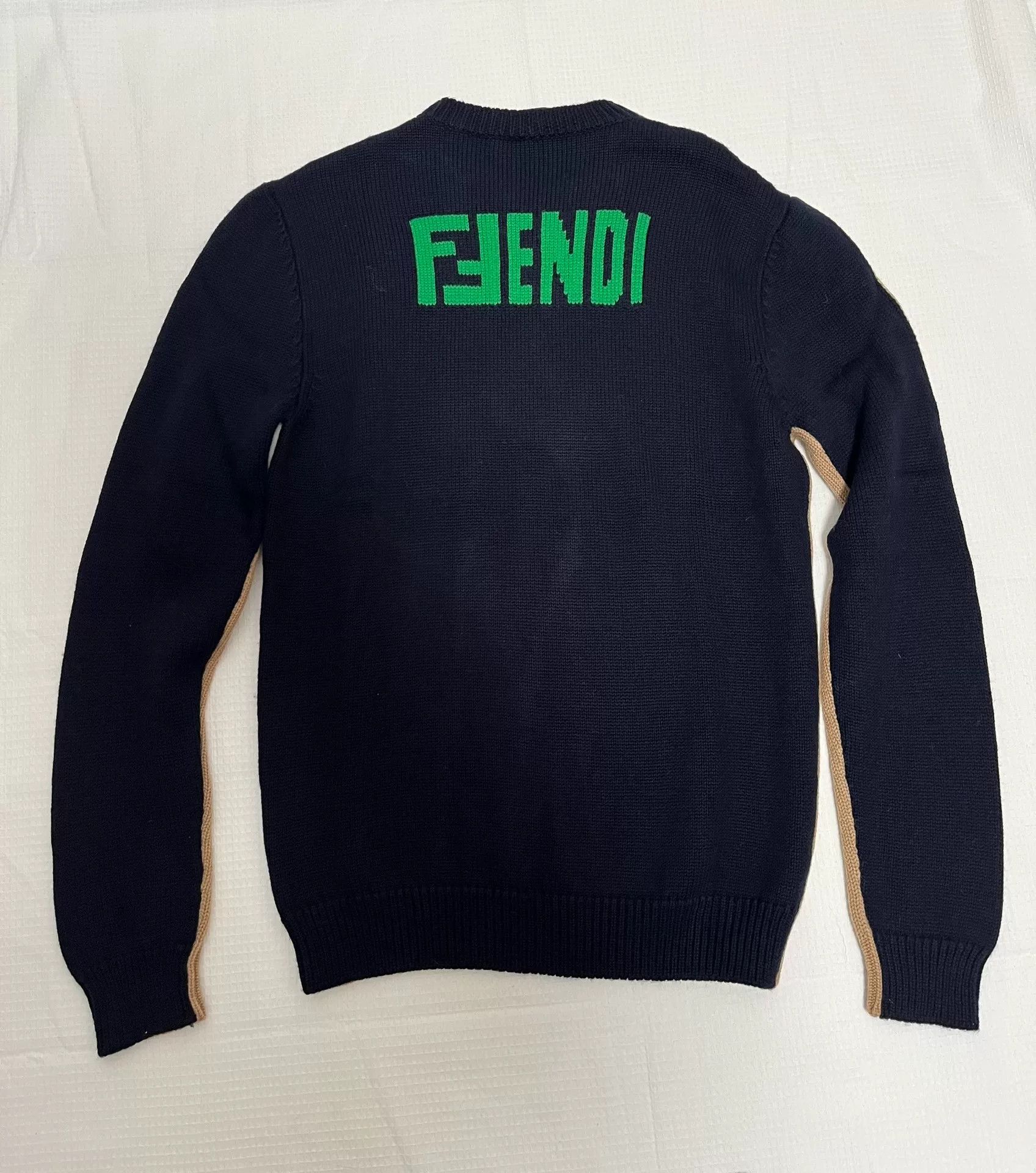 Fendi Fendi Patchwork Sweater Size 46 Size US S / EU 44-46 / 1 - 6 Thumbnail