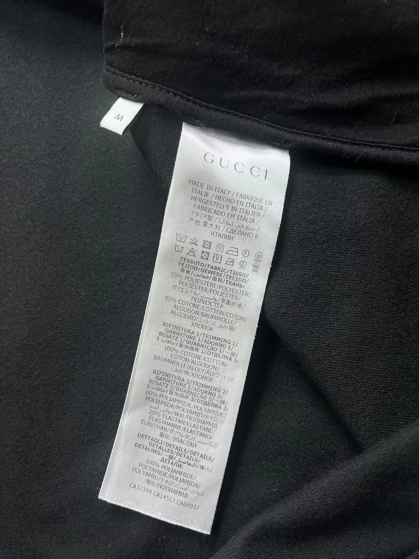 Gucci Gucci Black Logo Stripe Jacket M Size US M / EU 48-50 / 2 - 3 Thumbnail