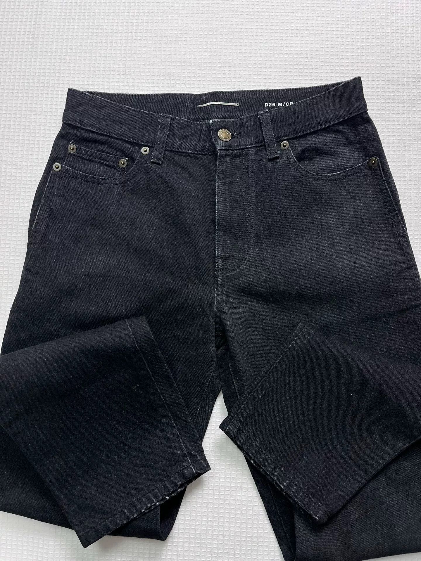 Saint Laurent Paris Saint Laurent Black Jeans Size 28" / US 6 / IT 42 - 4 Thumbnail