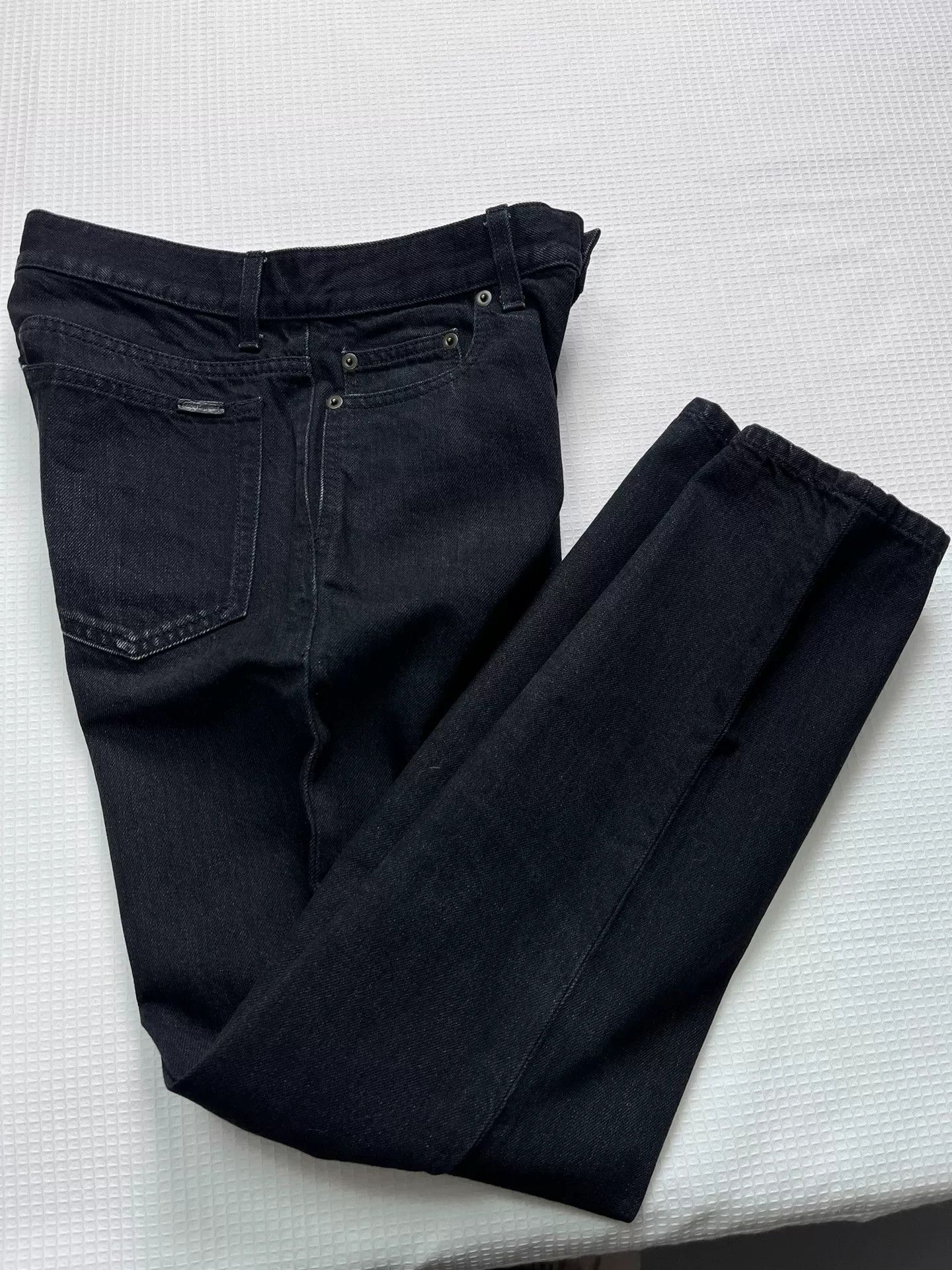 Saint Laurent Paris Saint Laurent Black Jeans Size 28" / US 6 / IT 42 - 9 Thumbnail