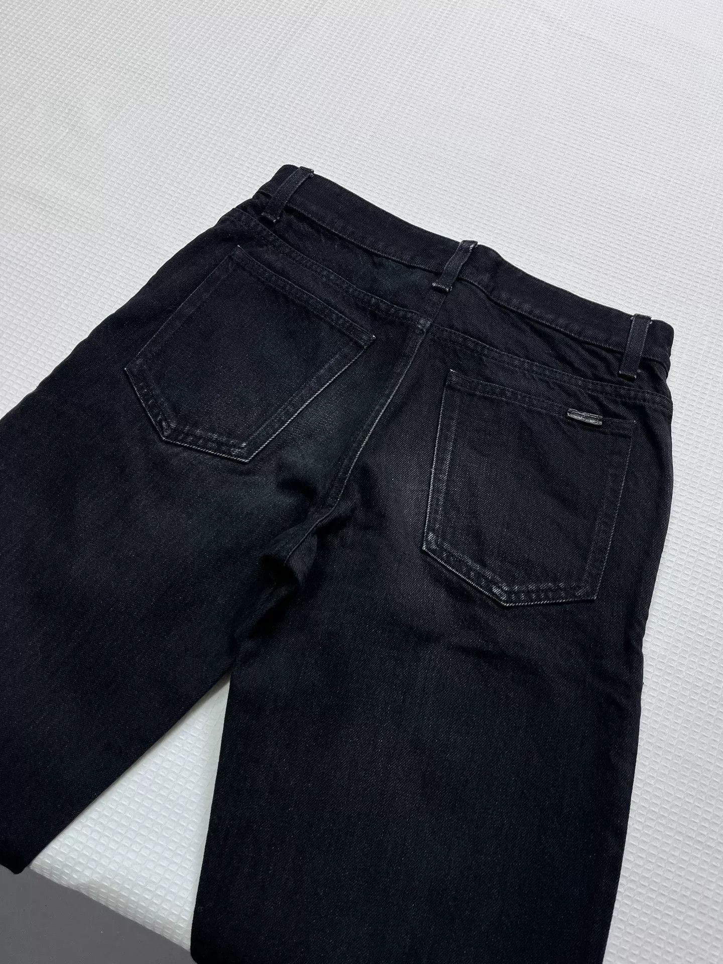 Saint Laurent Paris Saint Laurent Black Jeans Size 28" / US 6 / IT 42 - 6 Thumbnail