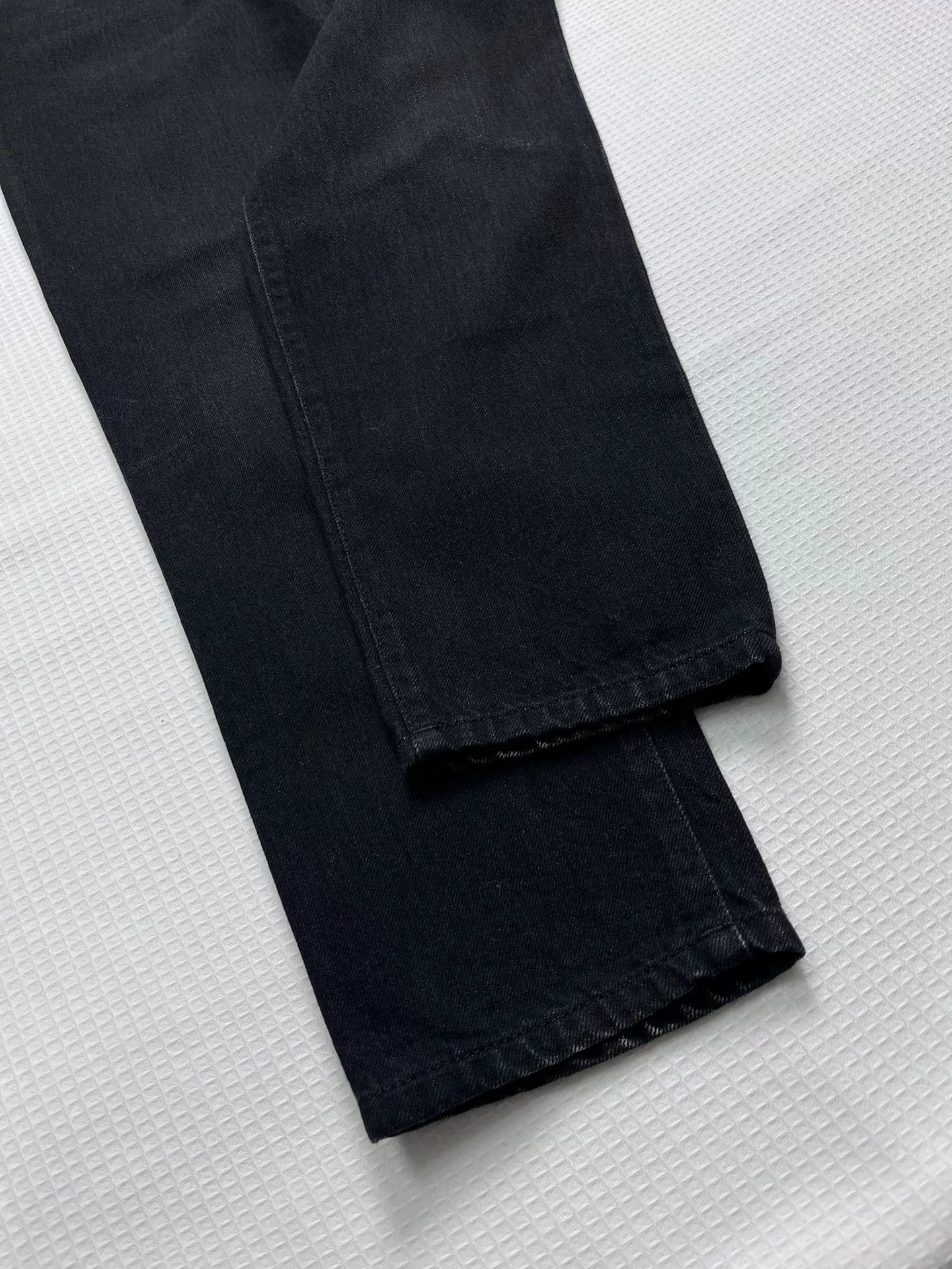 Saint Laurent Paris Saint Laurent Black Jeans Size 28" / US 6 / IT 42 - 2 Thumbnail