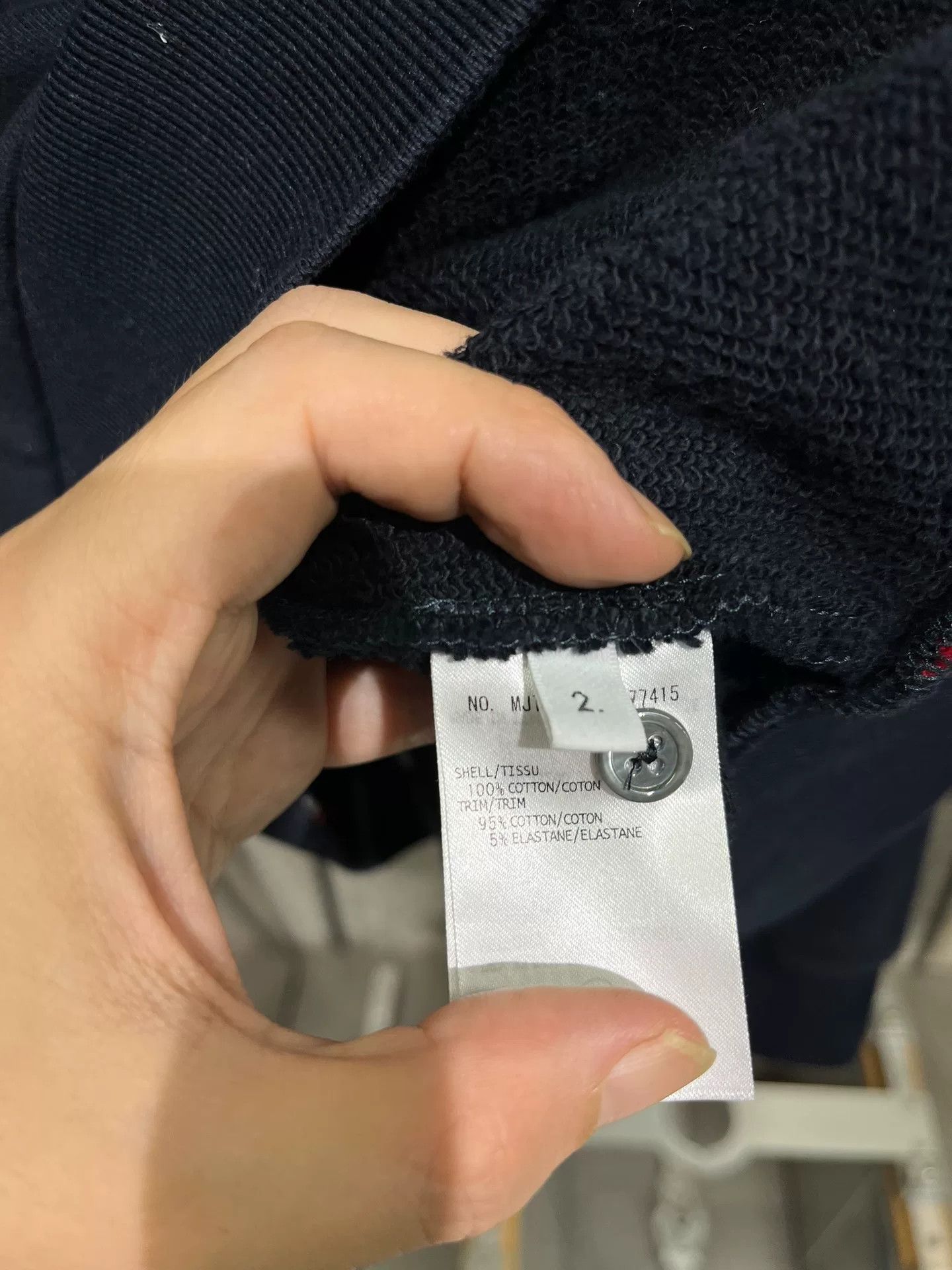 Thom Browne Thom Browne Blue Sweatshirt Size 2 Size US M / EU 48-50 / 2 - 7 Thumbnail