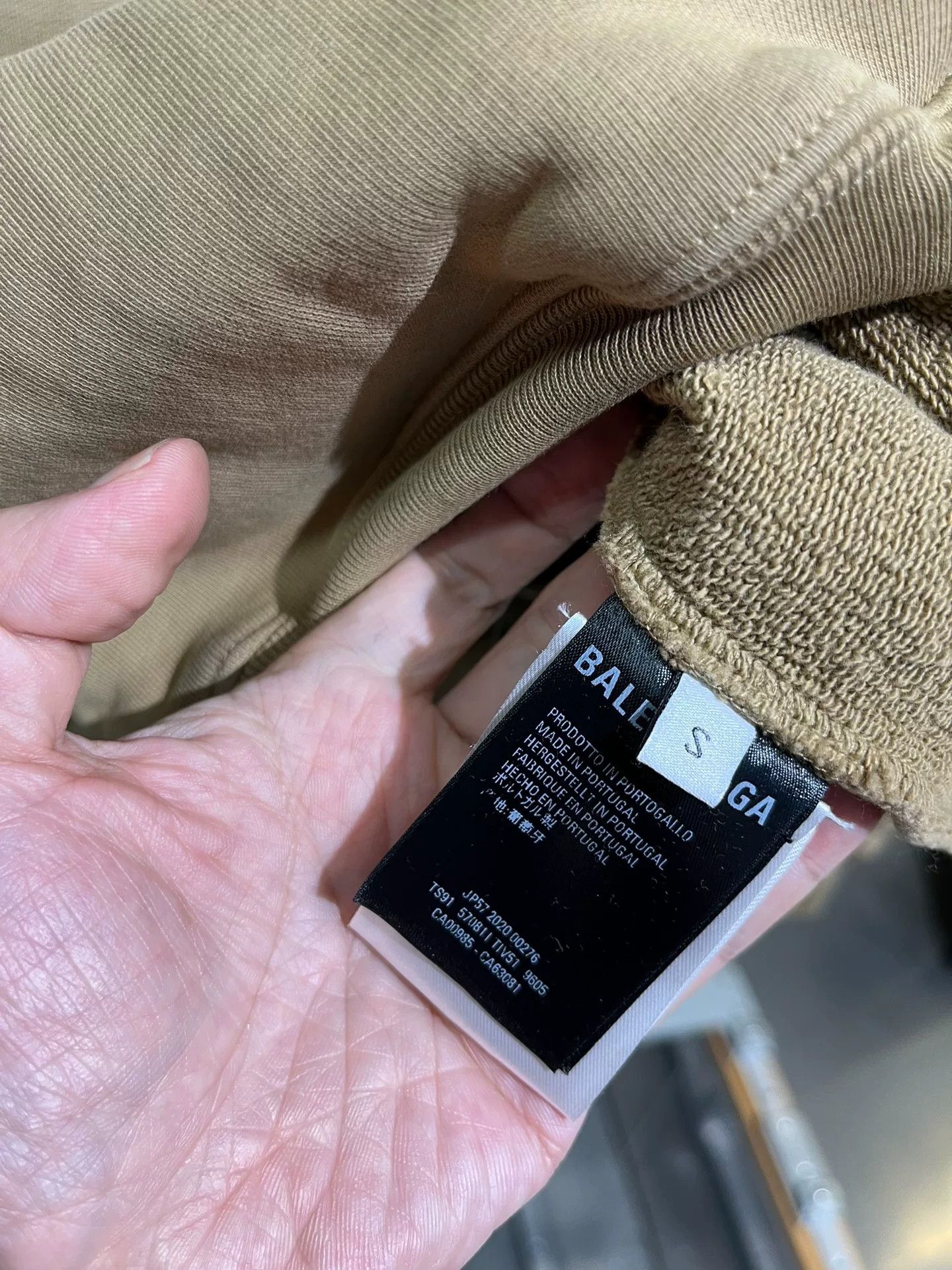 Balenciaga Balenciaga Beige Mailbox Hoodie S Size US S / EU 44-46 / 1 - 6 Thumbnail