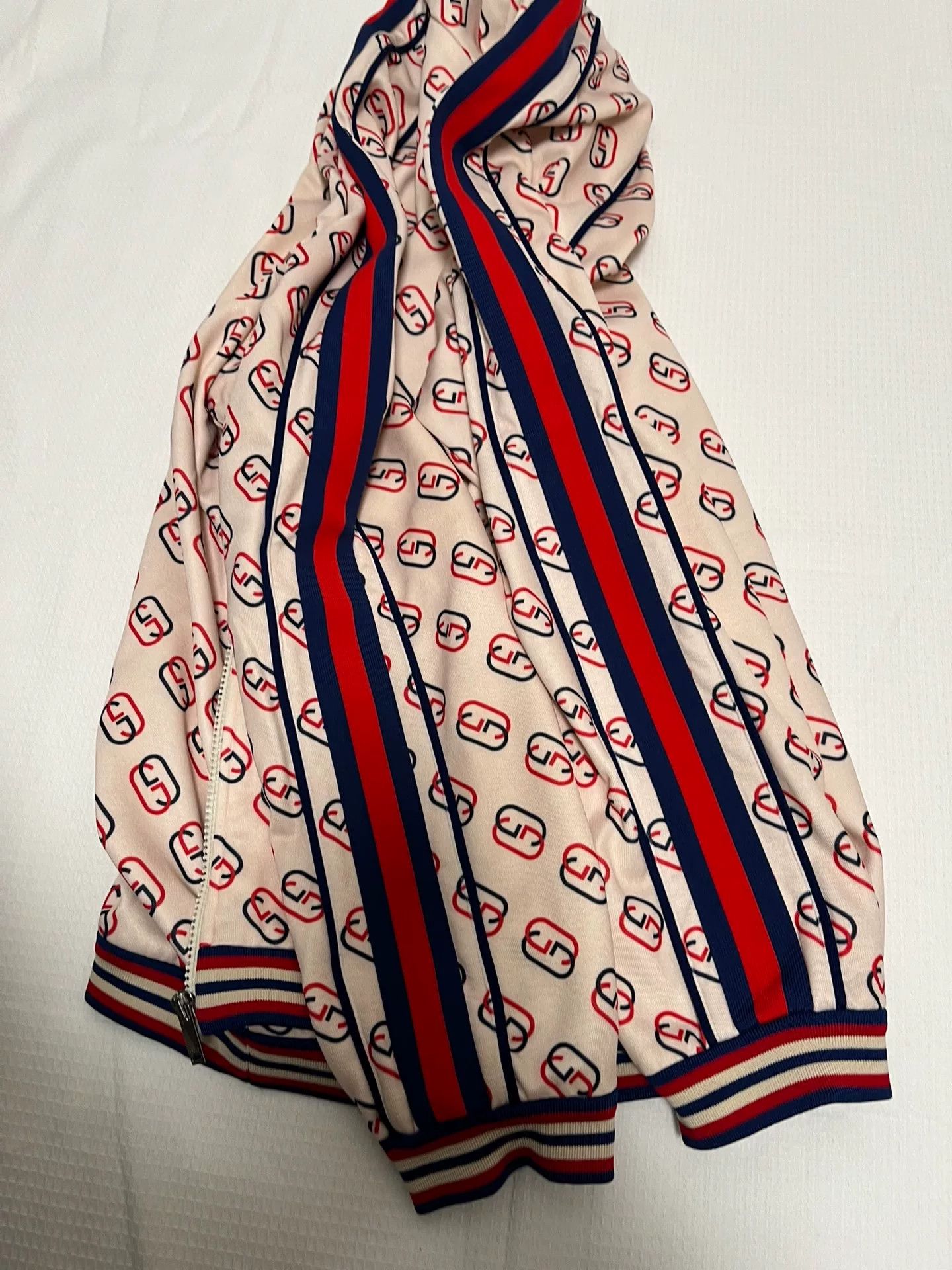 Gucci Gucci All-Over Print Track Jacket XL Size US XL / EU 56 / 4 - 4 Thumbnail