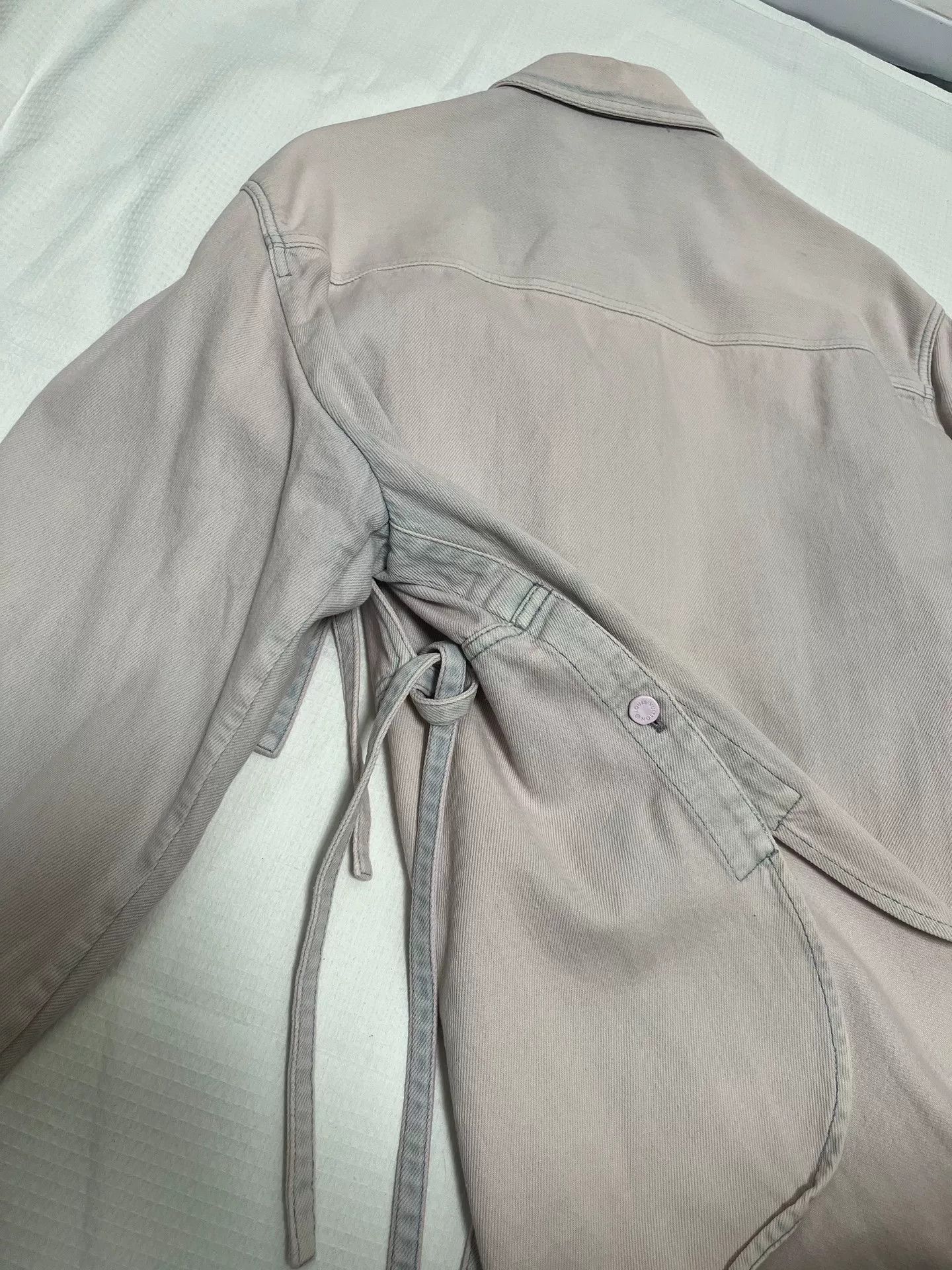 Louis Vuitton Louis Vuitton Dusty Pink Denim Shirt Jacket Size S / US 4 / IT 40 - 8 Thumbnail