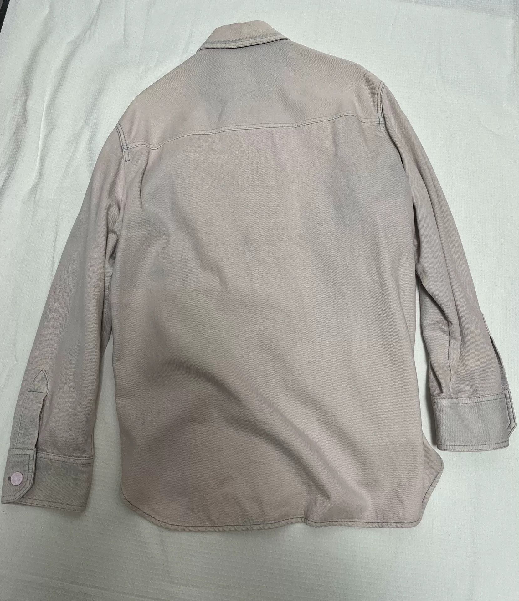 Louis Vuitton Louis Vuitton Dusty Pink Denim Shirt Jacket Size S / US 4 / IT 40 - 7 Thumbnail