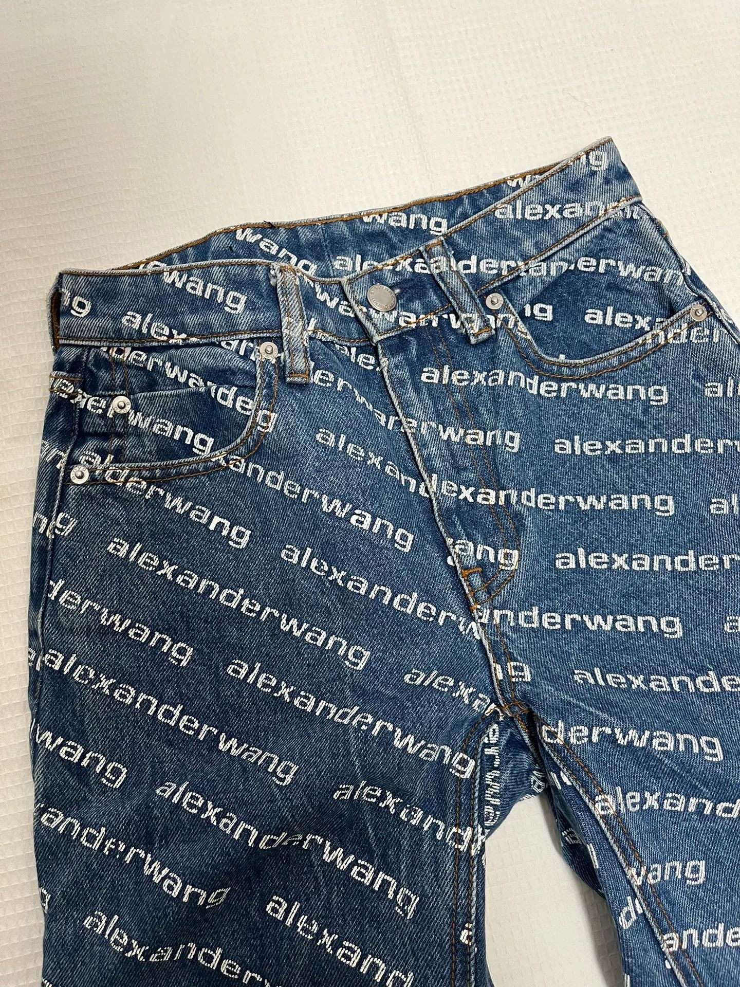 Alexander Wang Alexander Wang Jeans Size 24 Size 24" / US 00 / IT 34 - 2 Thumbnail